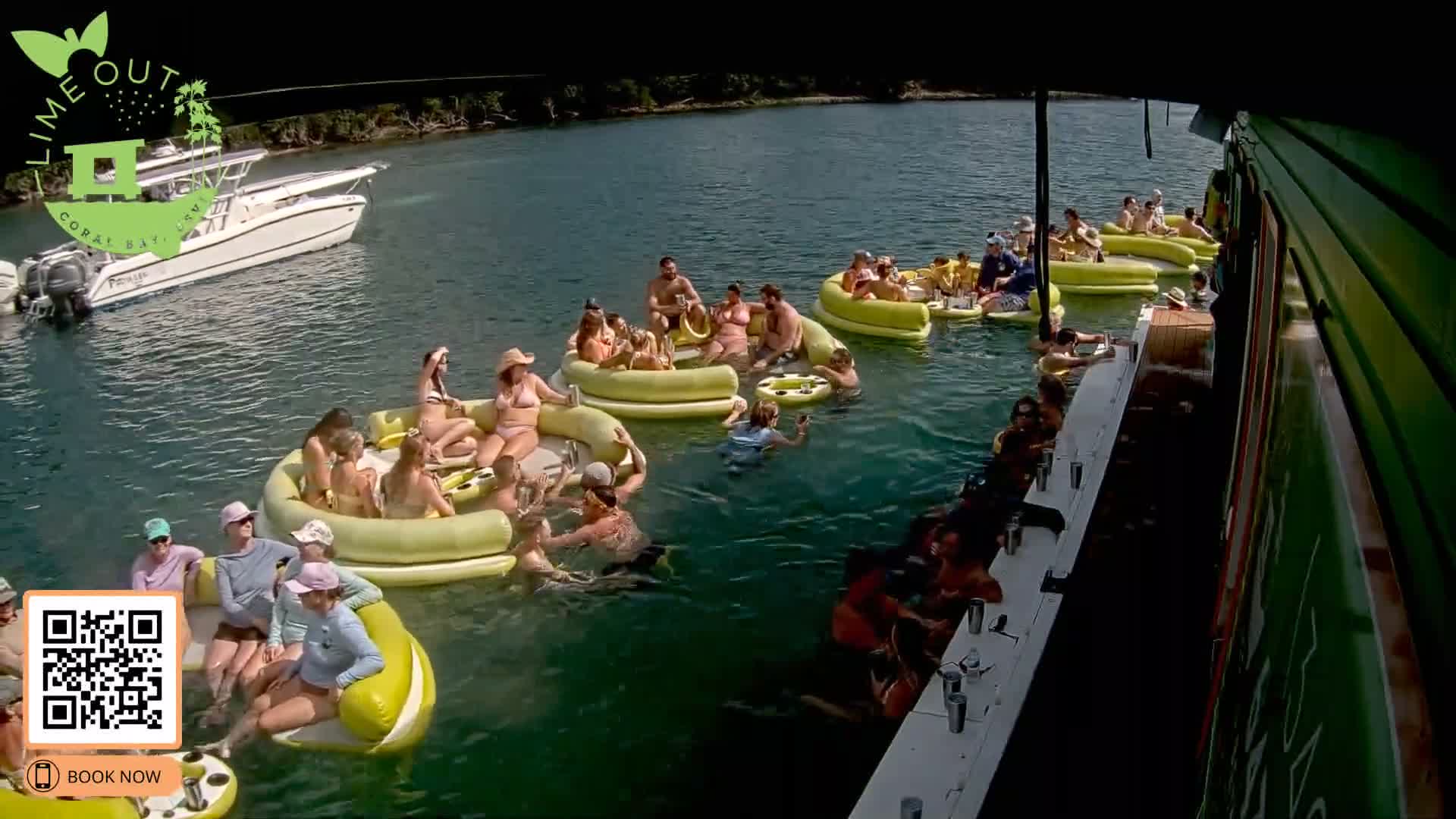 St. John,  Coral Bay Taco Boat  Live Cam - Eden, Coral Bay, St. John, United States Virgin Islands, USA