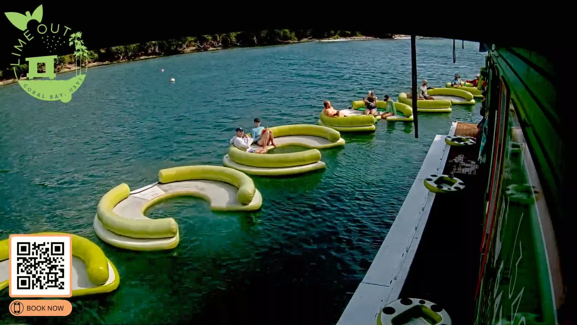 St. John,  Coral Bay Taco Boat  Live Cam - Eden, Coral Bay, St. John, United States Virgin Islands, USA