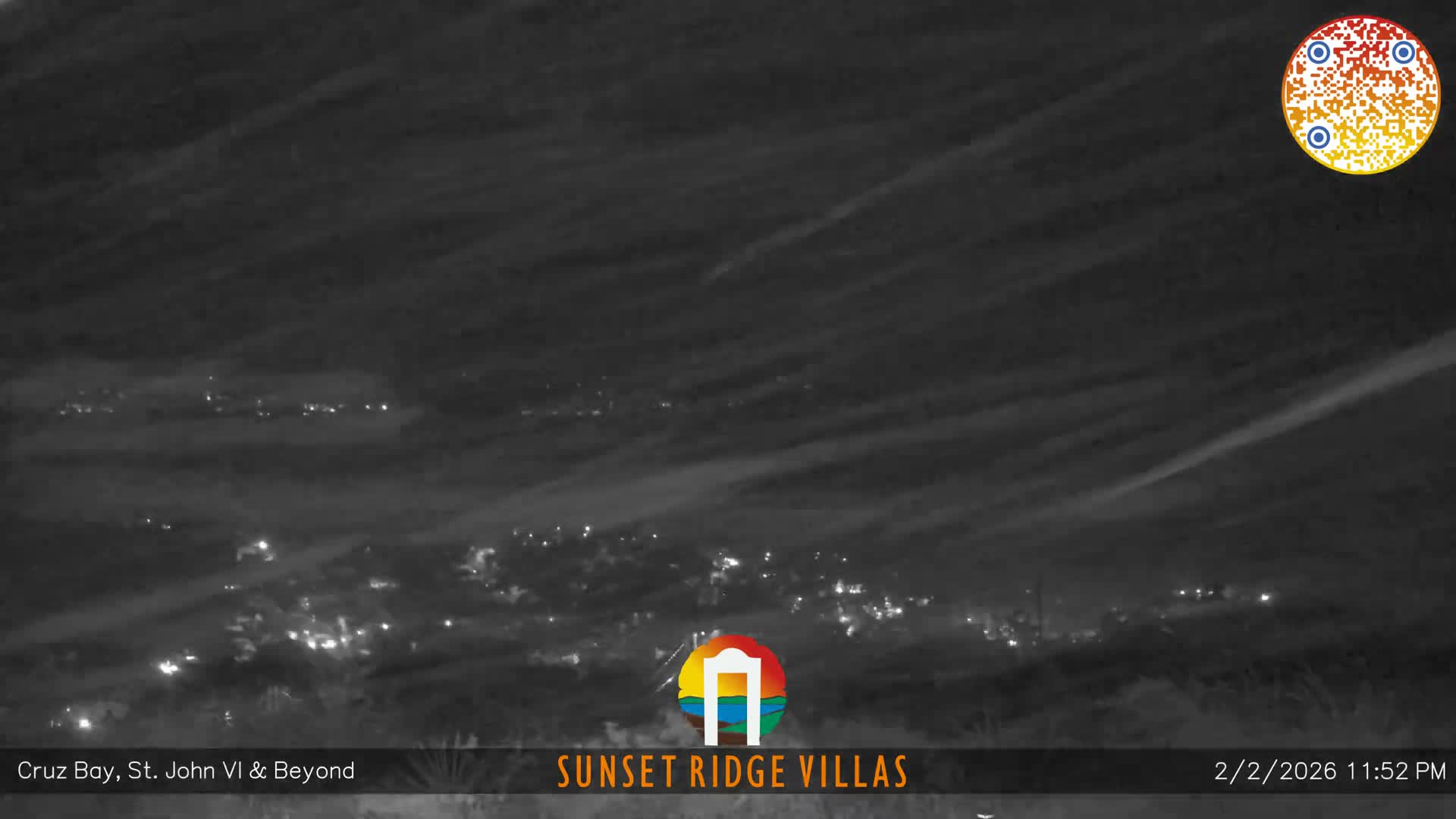 St. John, U.S Virgin Islands Panaromic from Cruz Bay Hills Live Cam - Cruz Bay, St. John, United States Virgin Islands, USA