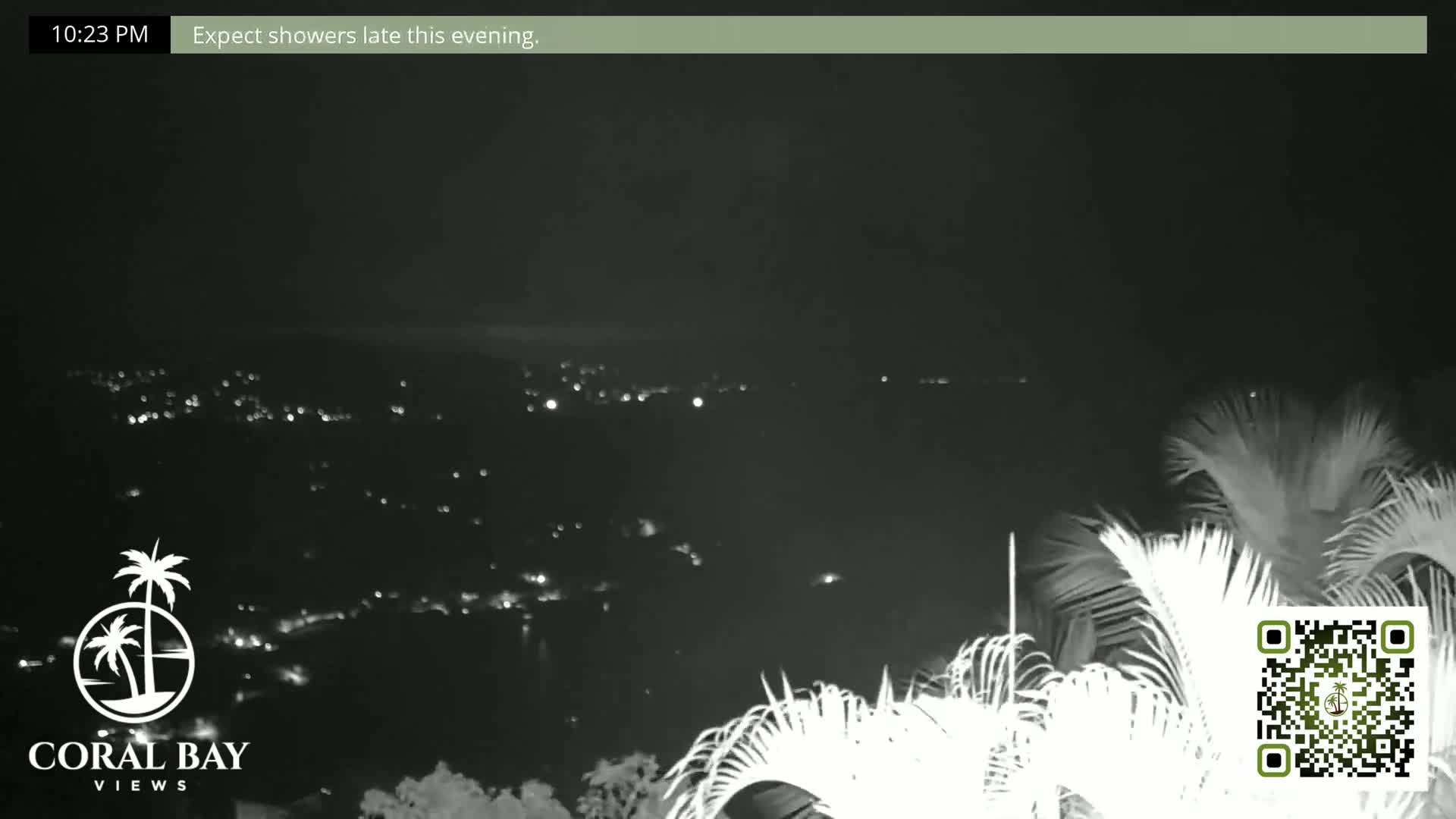 St. John, British Virgin Islands & Coral Bay View from Coconut Hill Cottage Live Cam - Coral Bay, St. John, United States Virgin Islands, USA