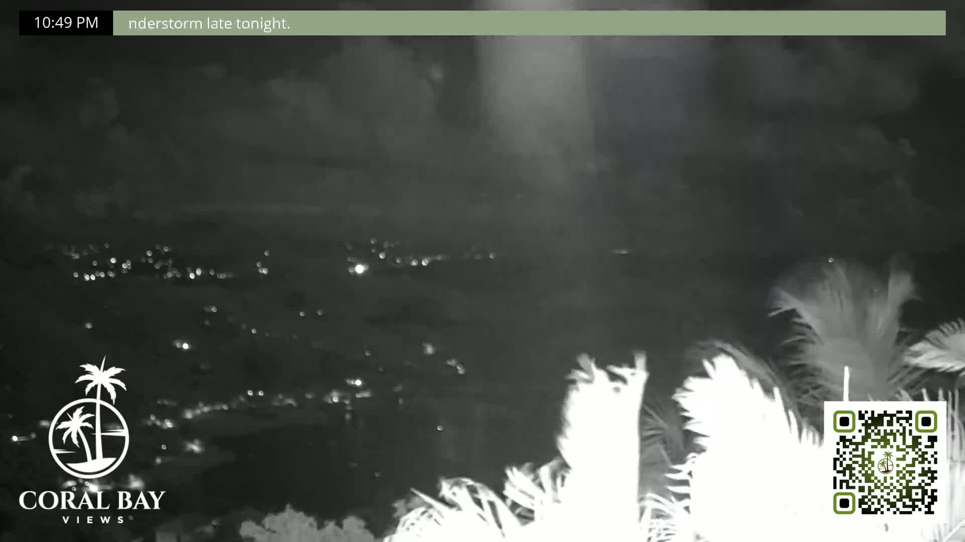St. John, British Virgin Islands & Coral Bay View from Coconut Hill Cottage Live Cam - Coral Bay, St. John, United States Virgin Islands, USA