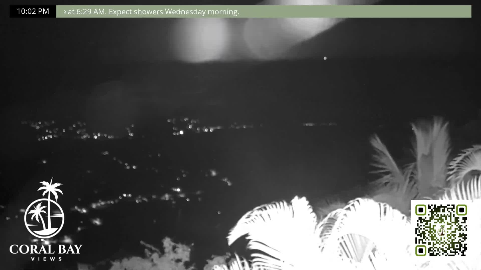 St. John, British Virgin Islands & Coral Bay View from Coconut Hill Cottage Live Cam - Coral Bay, St. John, United States Virgin Islands, USA