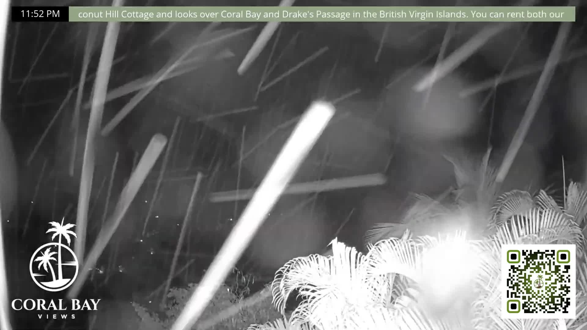 St. John, British Virgin Islands & Coral Bay View from Coconut Hill Cottage Live Cam - Coral Bay, St. John, United States Virgin Islands, USA