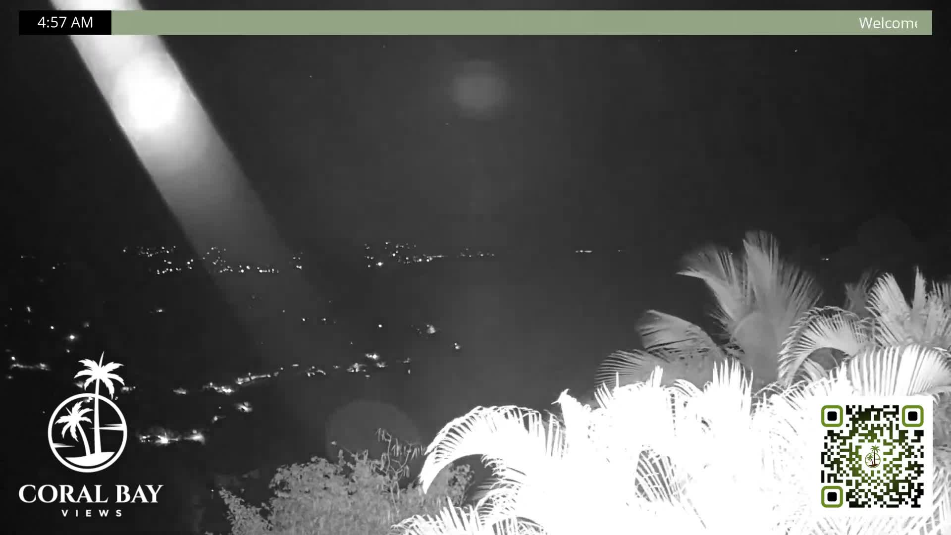 St. John, British Virgin Islands & Coral Bay View from Coconut Hill Cottage Live Cam - Coral Bay, St. John, United States Virgin Islands, USA