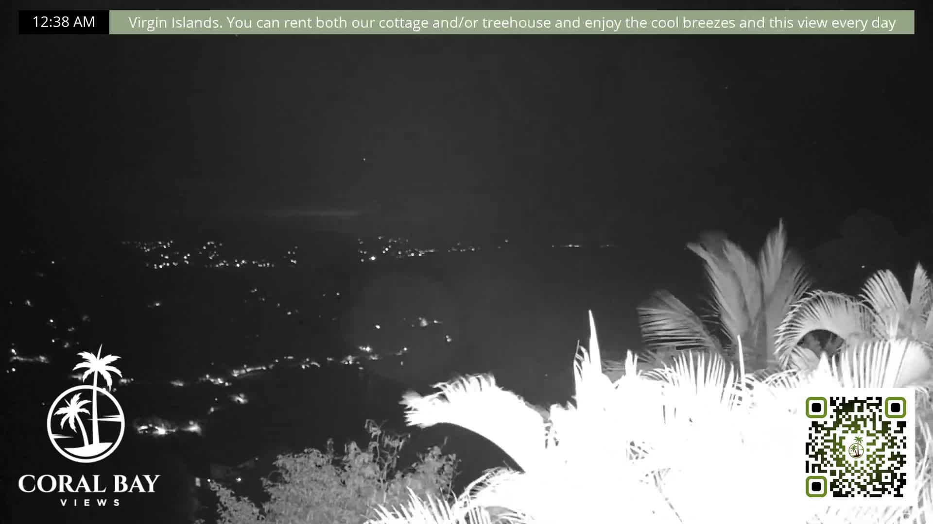 St. John, British Virgin Islands & Coral Bay View from Coconut Hill Cottage Live Cam - Coral Bay, St. John, United States Virgin Islands, USA