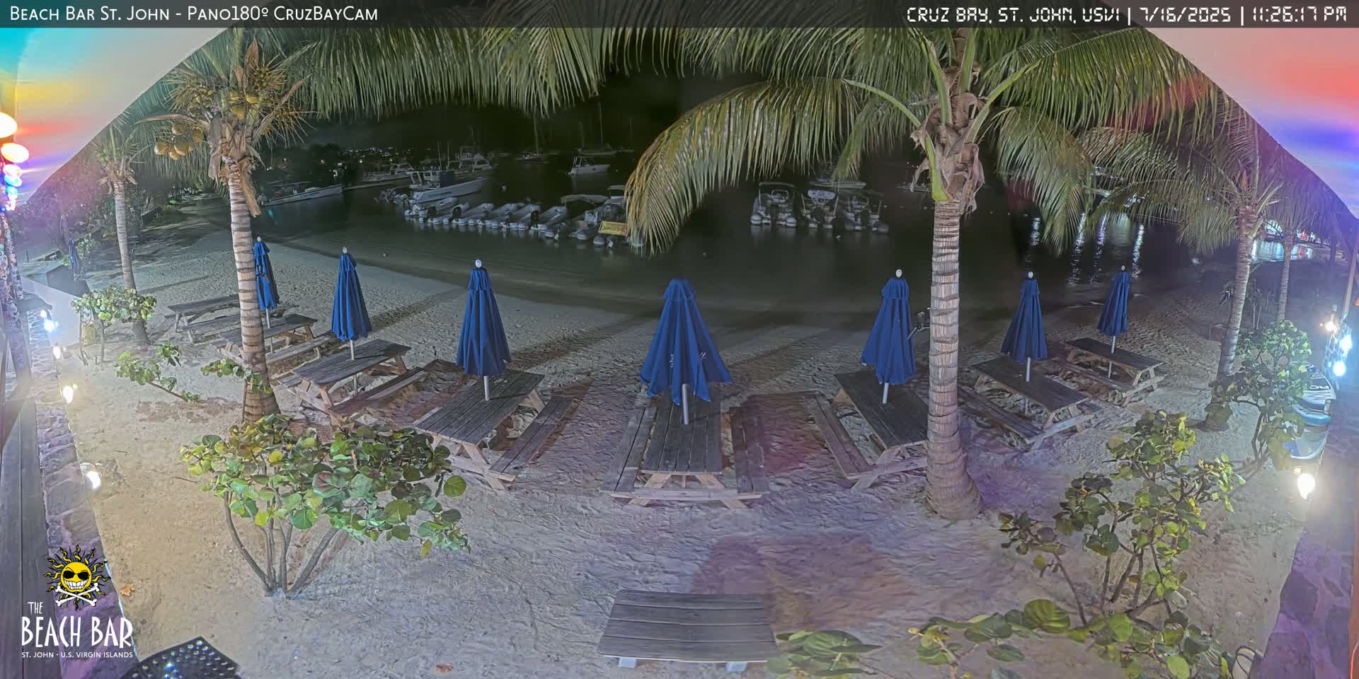 St. John, Cruz Bay Beach Live Cam -  Cruz Bay, St. John, United States Virgin Islands, USA