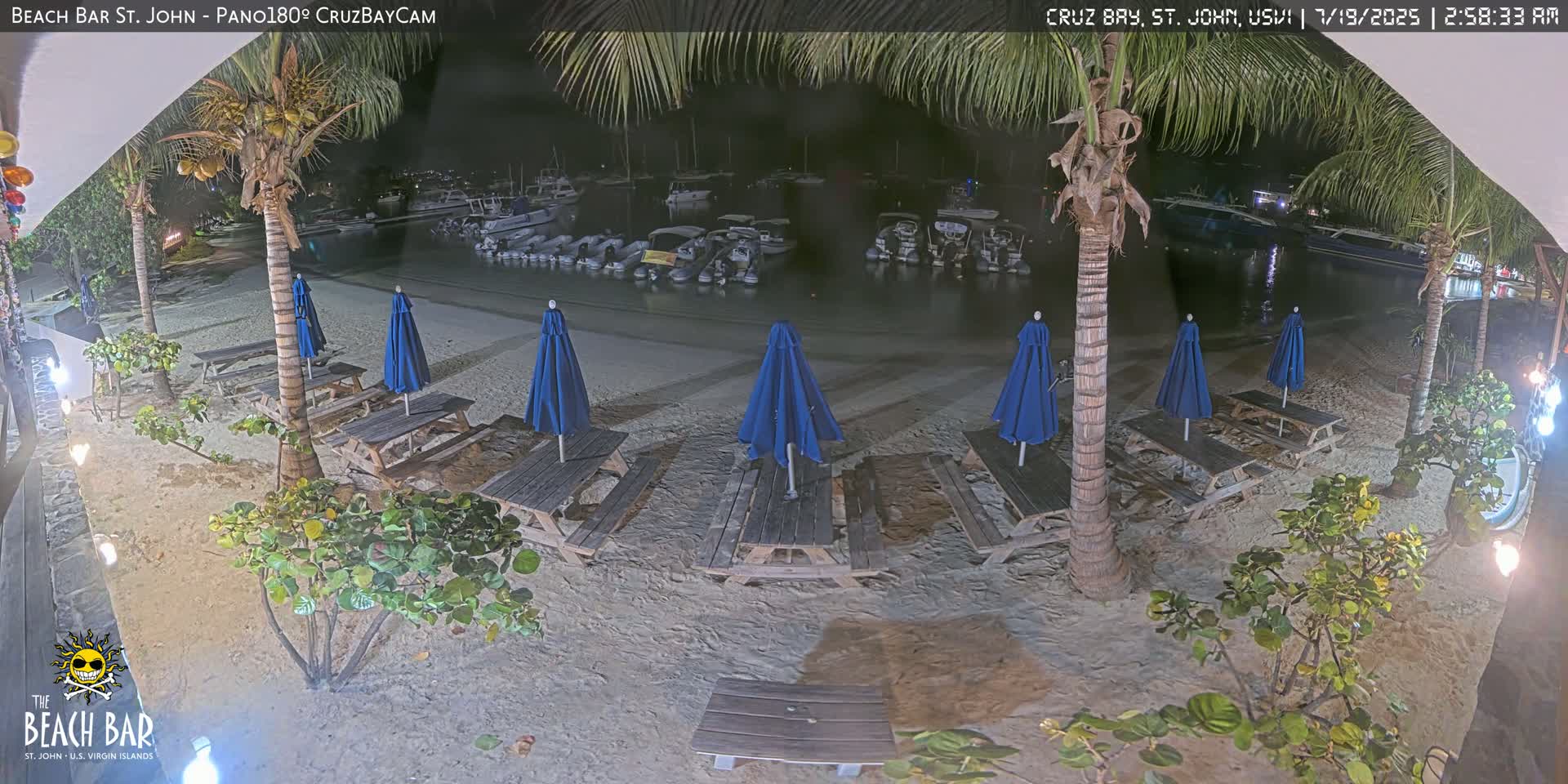 St. John, Cruz Bay Beach Live Cam -  Cruz Bay, St. John, United States Virgin Islands, USA