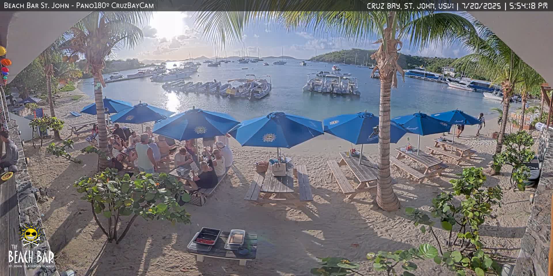St. John, Cruz Bay Beach Live Cam -  Cruz Bay, St. John, United States Virgin Islands, USA