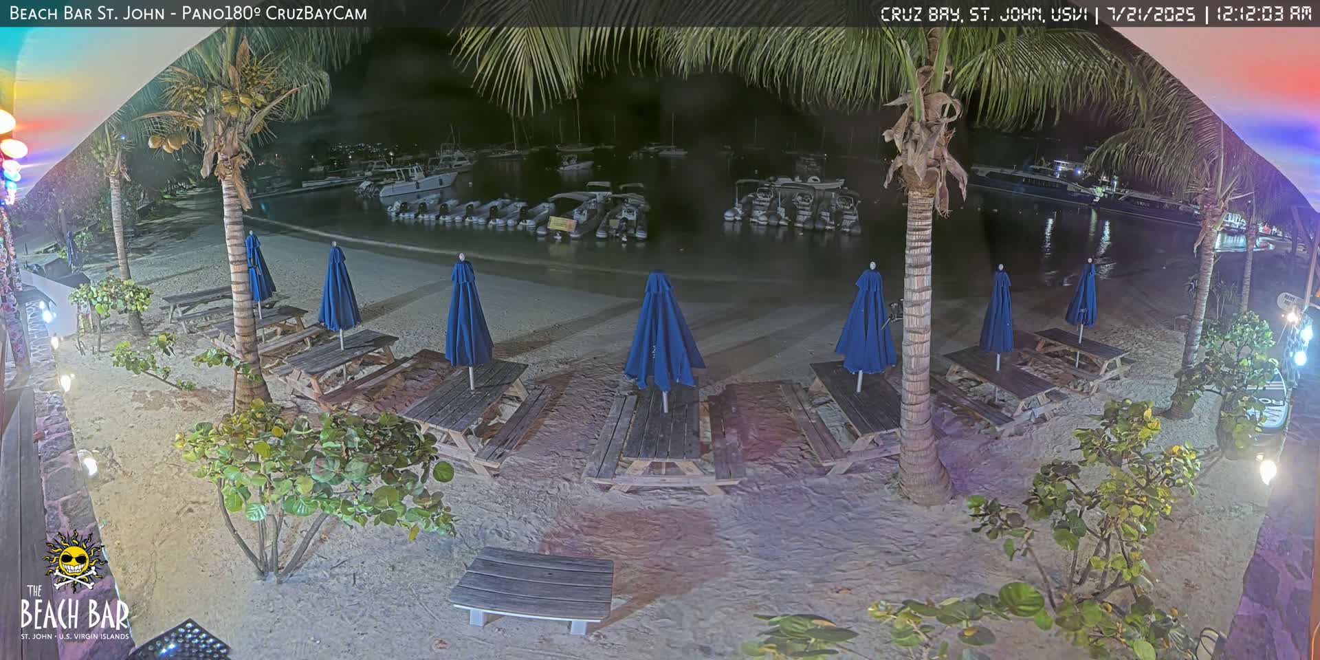 St. John, Cruz Bay Beach Live Cam -  Cruz Bay, St. John, United States Virgin Islands, USA
