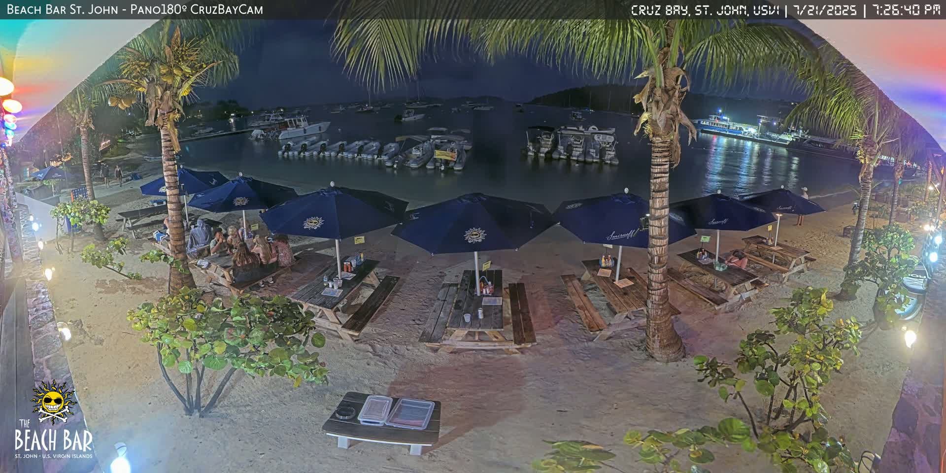 St. John, Cruz Bay Beach Live Cam -  Cruz Bay, St. John, United States Virgin Islands, USA