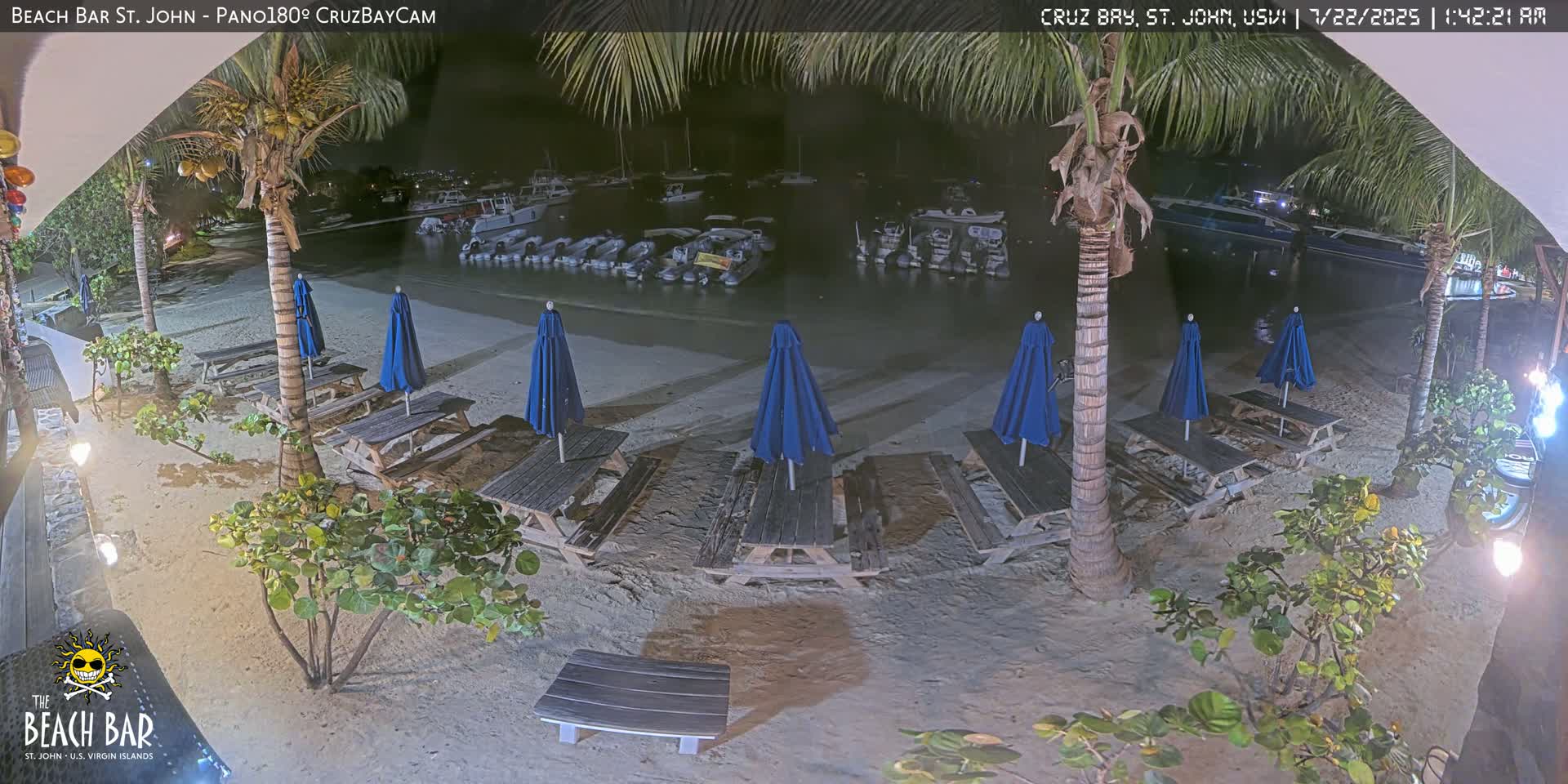 St. John, Cruz Bay Beach Live Cam -  Cruz Bay, St. John, United States Virgin Islands, USA