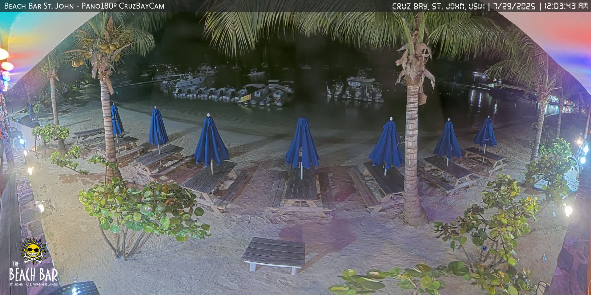 St. John, Cruz Bay Beach Live Cam -  Cruz Bay, St. John, United States Virgin Islands, USA
