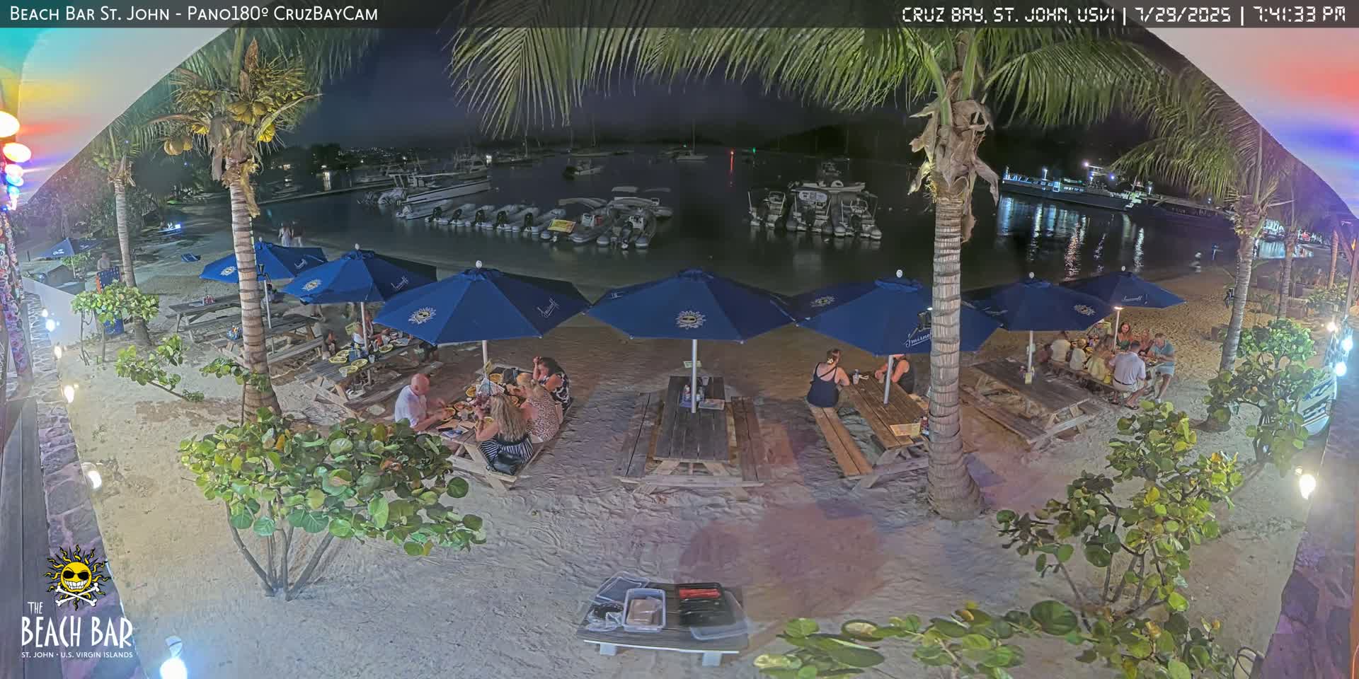 St. John, Cruz Bay Beach Live Cam -  Cruz Bay, St. John, United States Virgin Islands, USA
