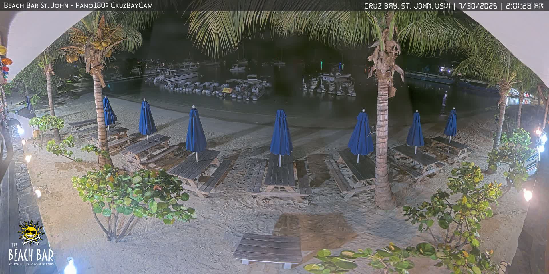 St. John, Cruz Bay Beach Live Cam -  Cruz Bay, St. John, United States Virgin Islands, USA