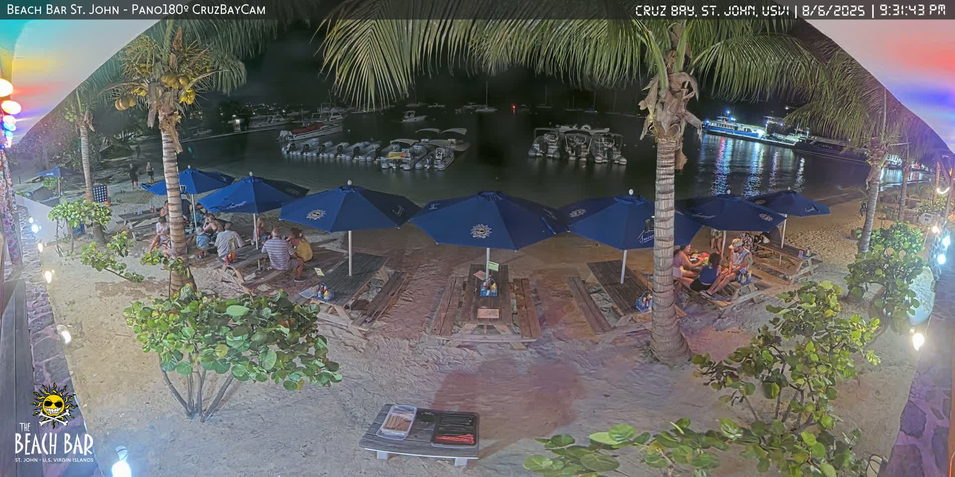 St. John, Cruz Bay Beach Live Cam -  Cruz Bay, St. John, United States Virgin Islands, USA