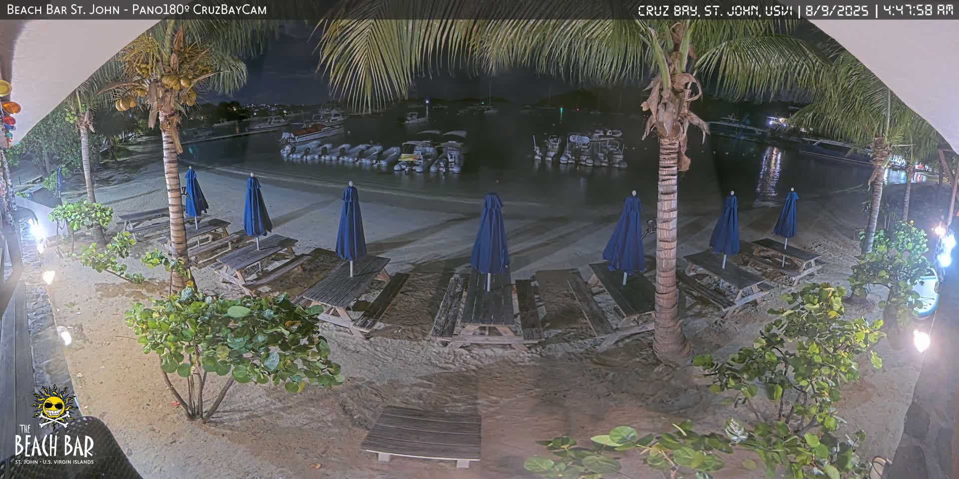 St. John, Cruz Bay Beach Live Cam -  Cruz Bay, St. John, United States Virgin Islands, USA