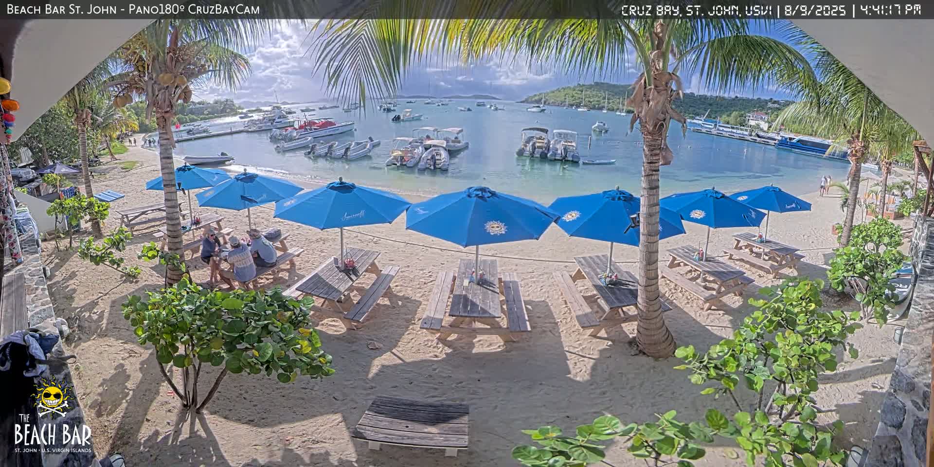 St. John, Cruz Bay Beach Live Cam -  Cruz Bay, St. John, United States Virgin Islands, USA