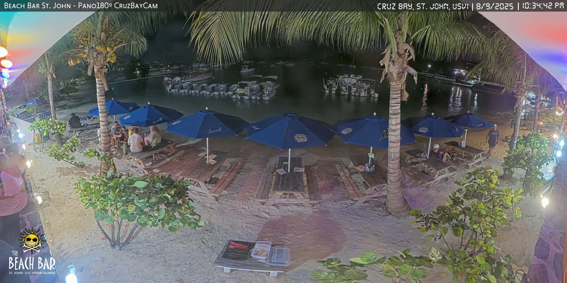 St. John, Cruz Bay Beach Live Cam -  Cruz Bay, St. John, United States Virgin Islands, USA