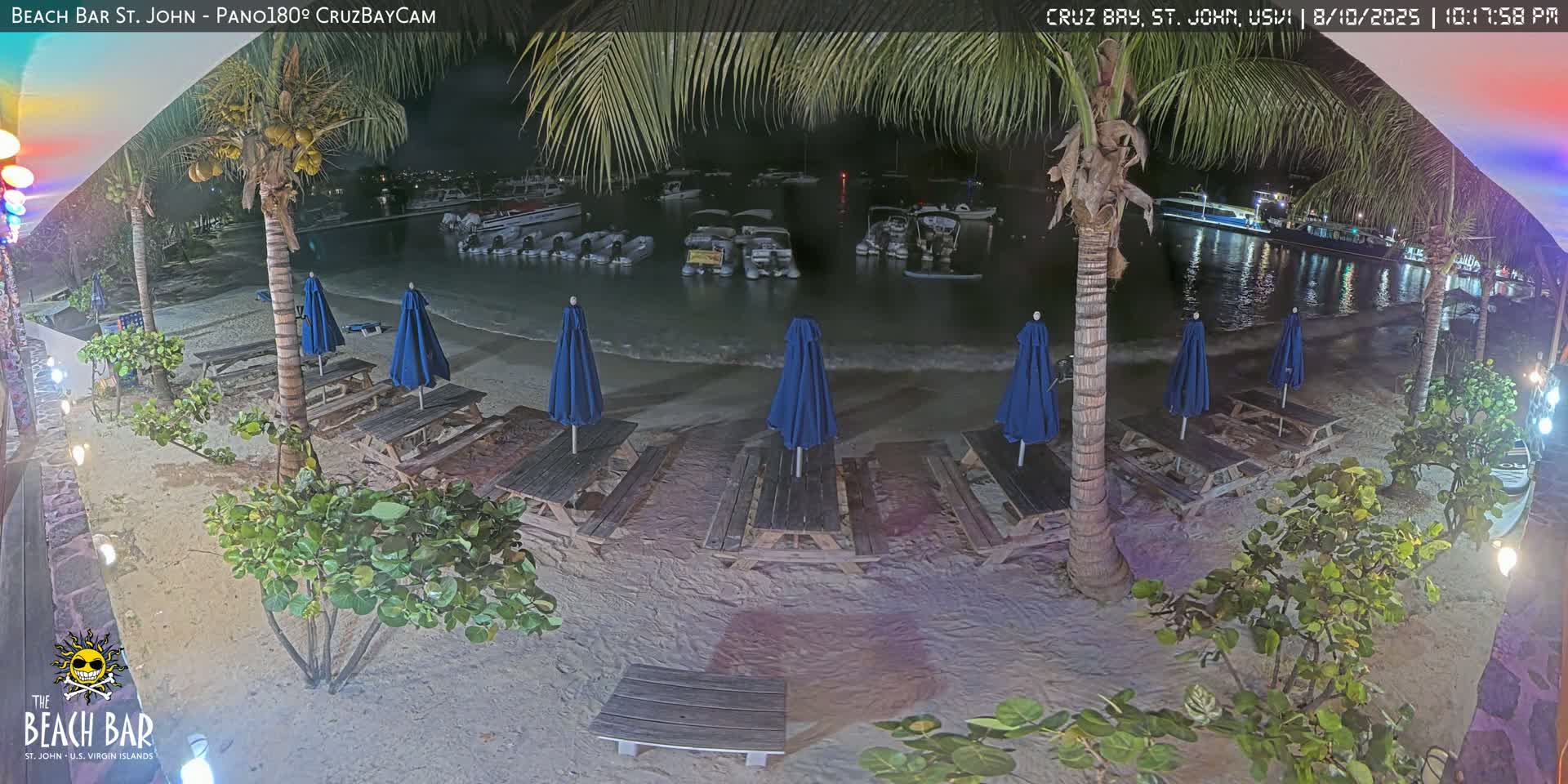 St. John, Cruz Bay Beach Live Cam -  Cruz Bay, St. John, United States Virgin Islands, USA