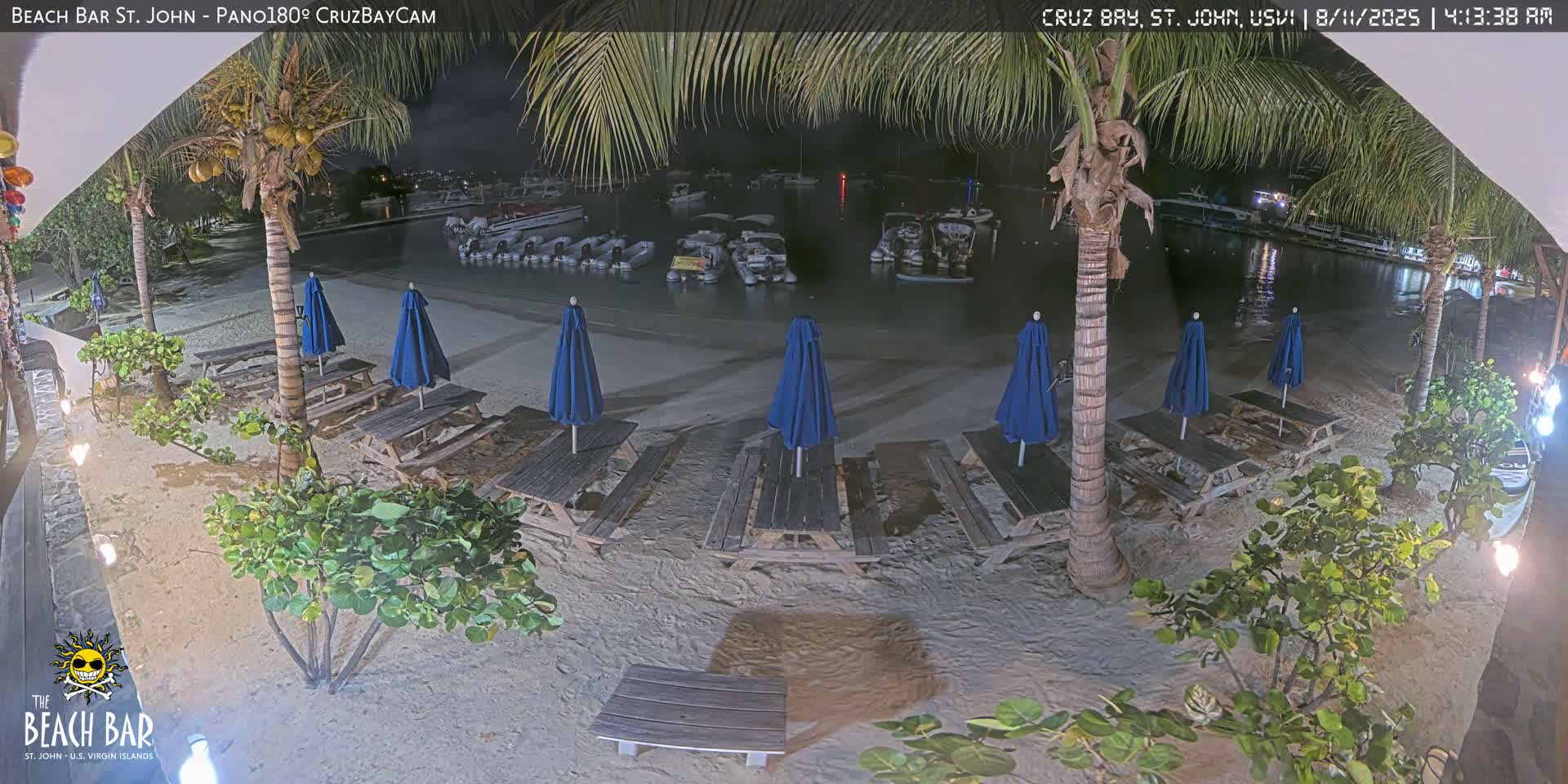 St. John, Cruz Bay Beach Live Cam -  Cruz Bay, St. John, United States Virgin Islands, USA