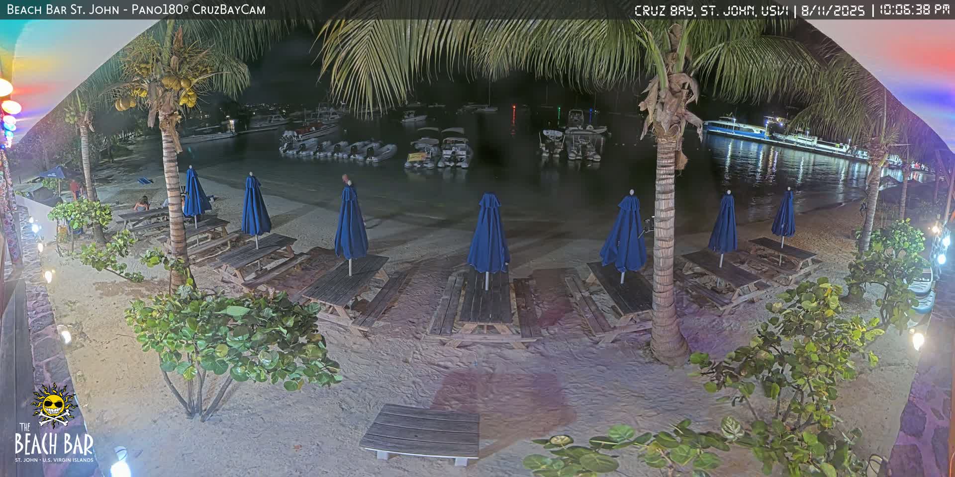 St. John, Cruz Bay Beach Live Cam -  Cruz Bay, St. John, United States Virgin Islands, USA
