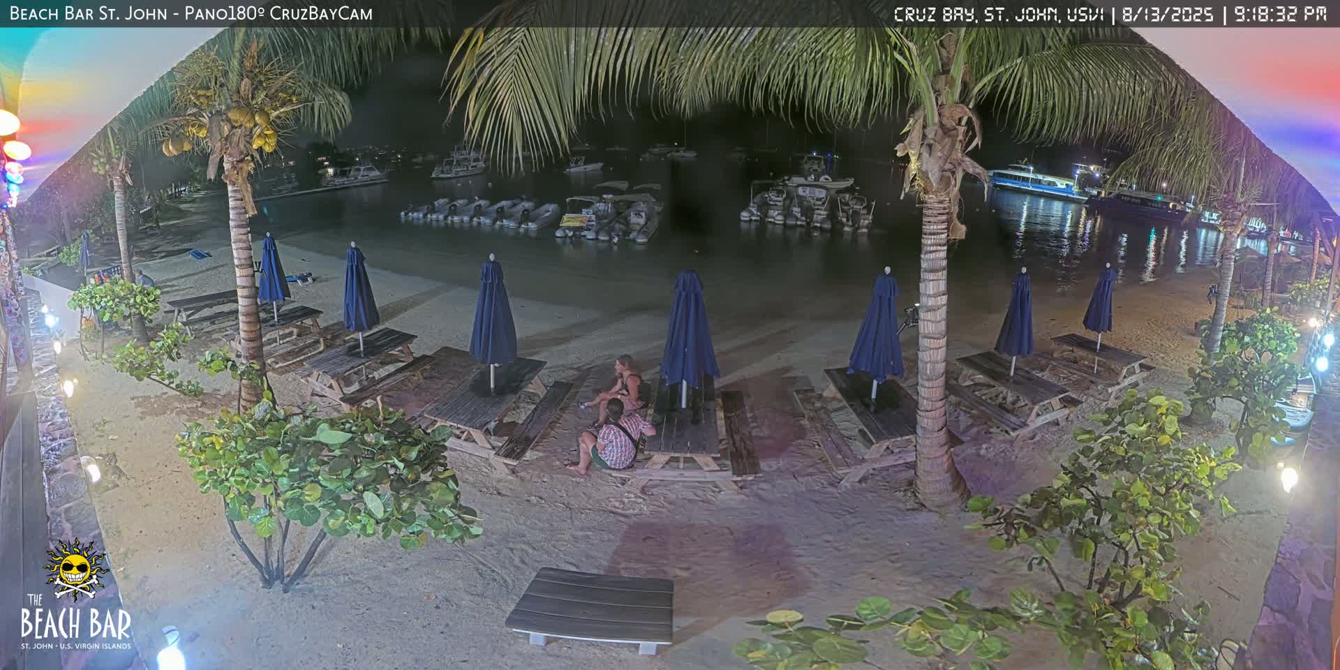 St. John, Cruz Bay Beach Live Cam -  Cruz Bay, St. John, United States Virgin Islands, USA
