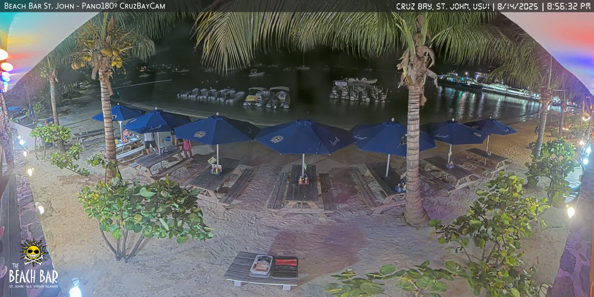 St. John, Cruz Bay Beach Live Cam -  Cruz Bay, St. John, United States Virgin Islands, USA