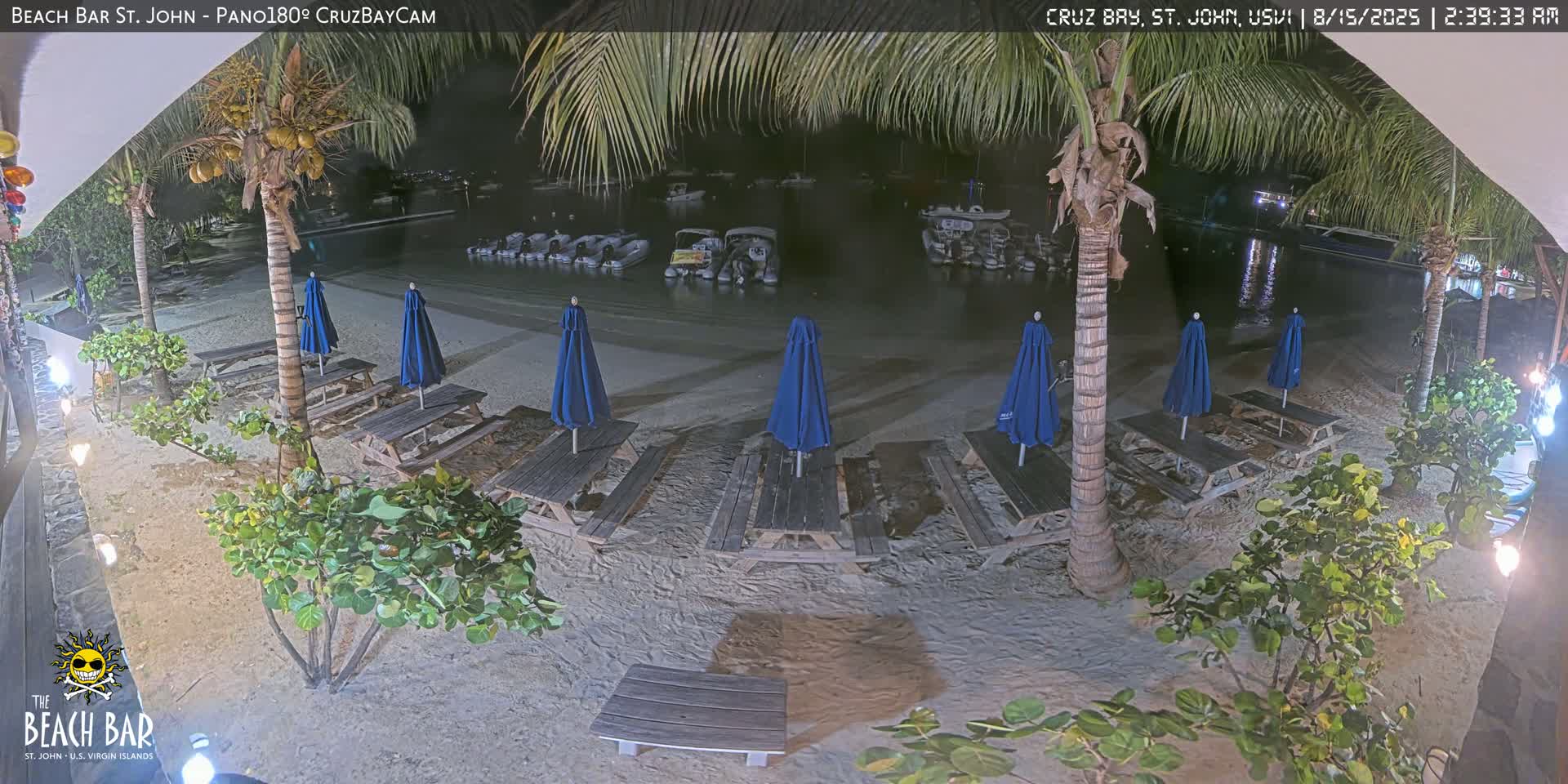 St. John, Cruz Bay Beach Live Cam -  Cruz Bay, St. John, United States Virgin Islands, USA