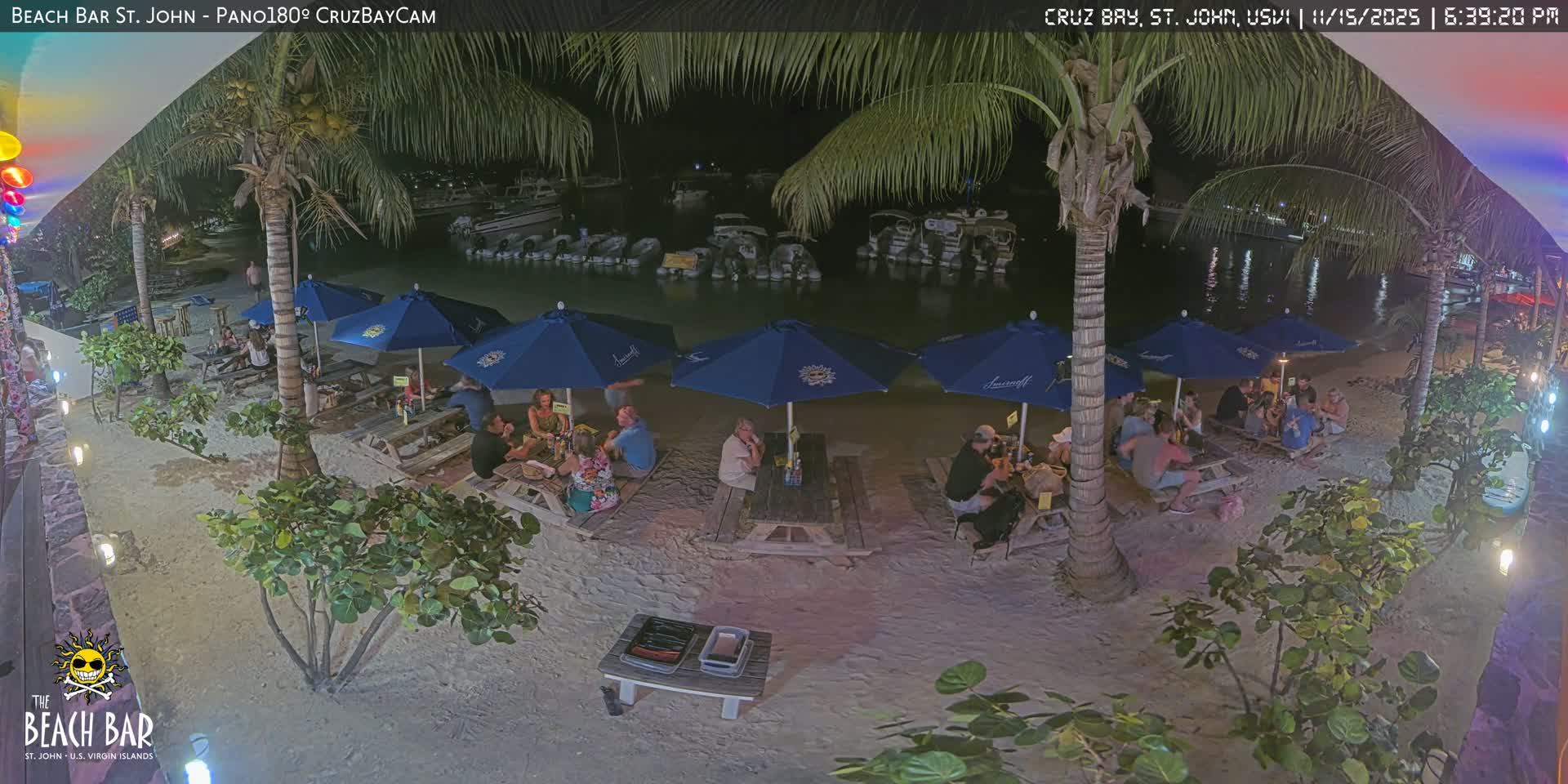 St. John, Cruz Bay Beach Live Cam -  Cruz Bay, St. John, United States Virgin Islands, USA