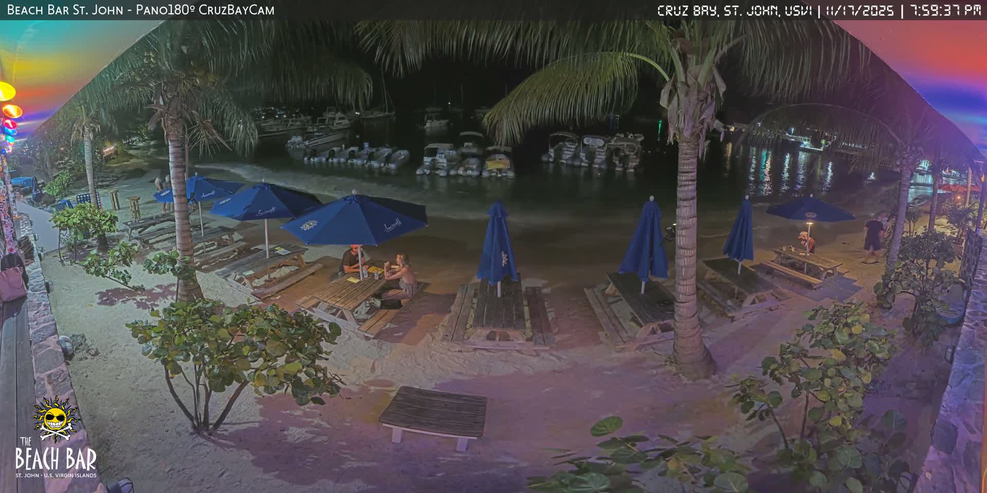 St. John, Cruz Bay Beach Live Cam -  Cruz Bay, St. John, United States Virgin Islands, USA