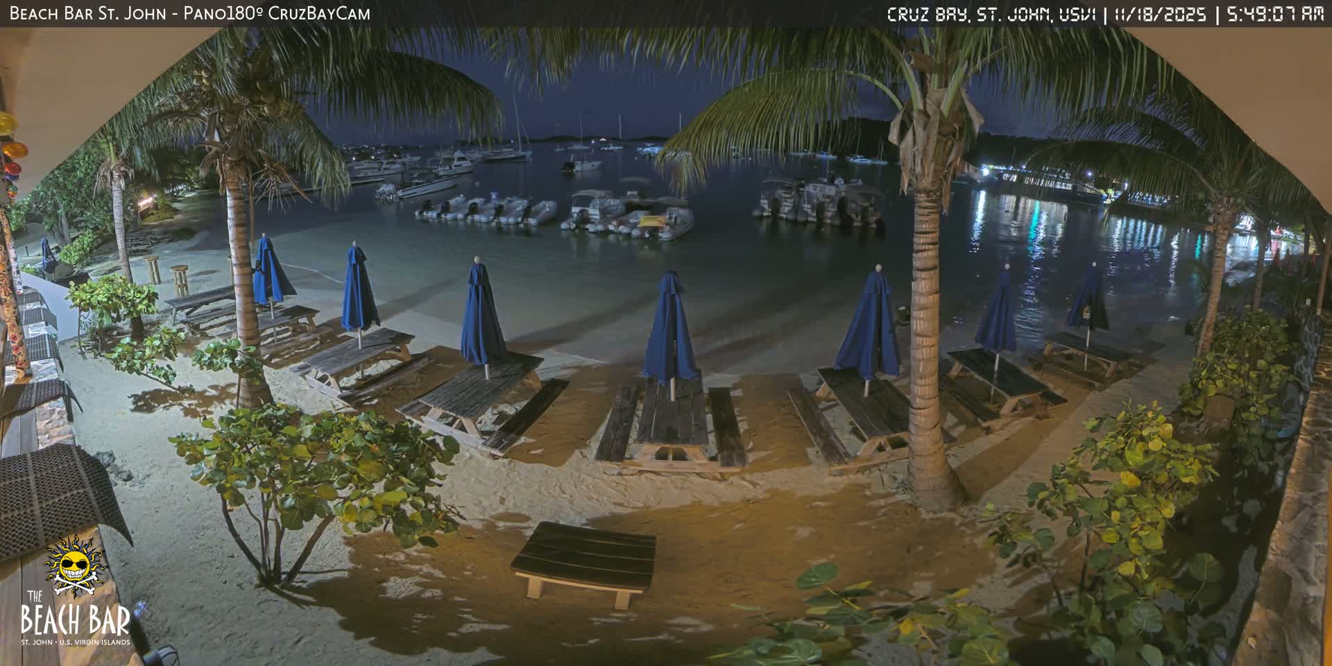 St. John, Cruz Bay Beach Live Cam -  Cruz Bay, St. John, United States Virgin Islands, USA