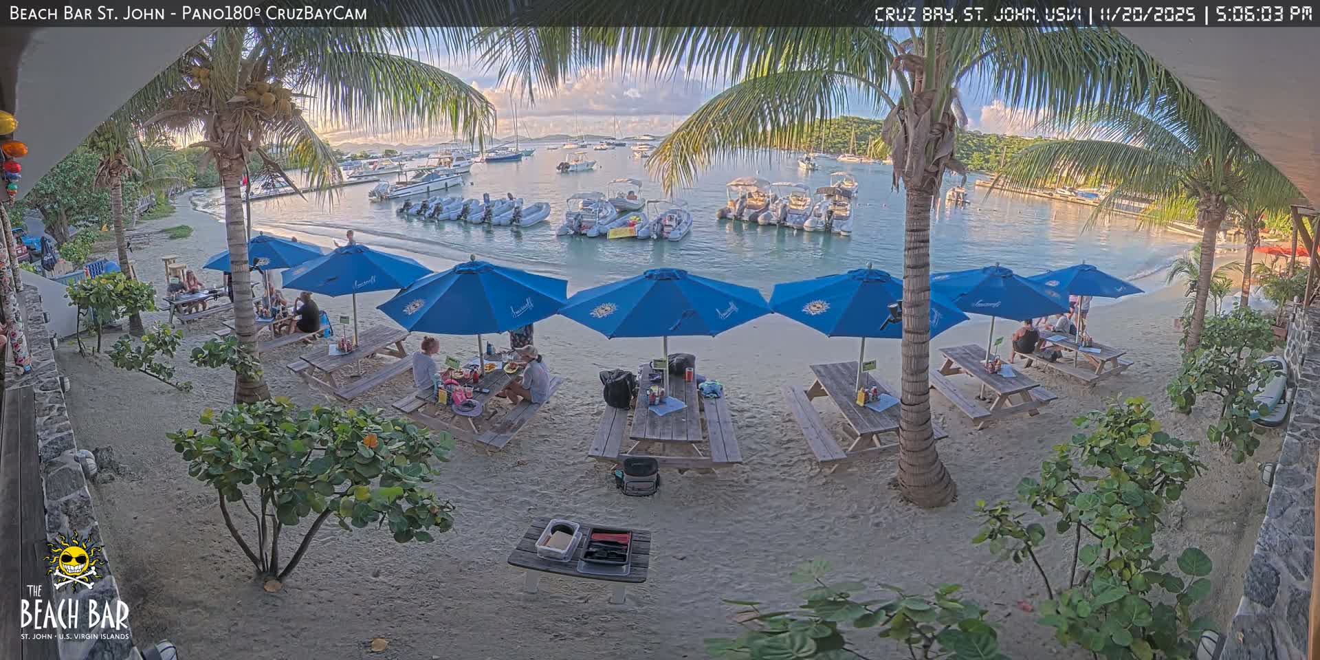 St. John, Cruz Bay Beach Live Cam -  Cruz Bay, St. John, United States Virgin Islands, USA