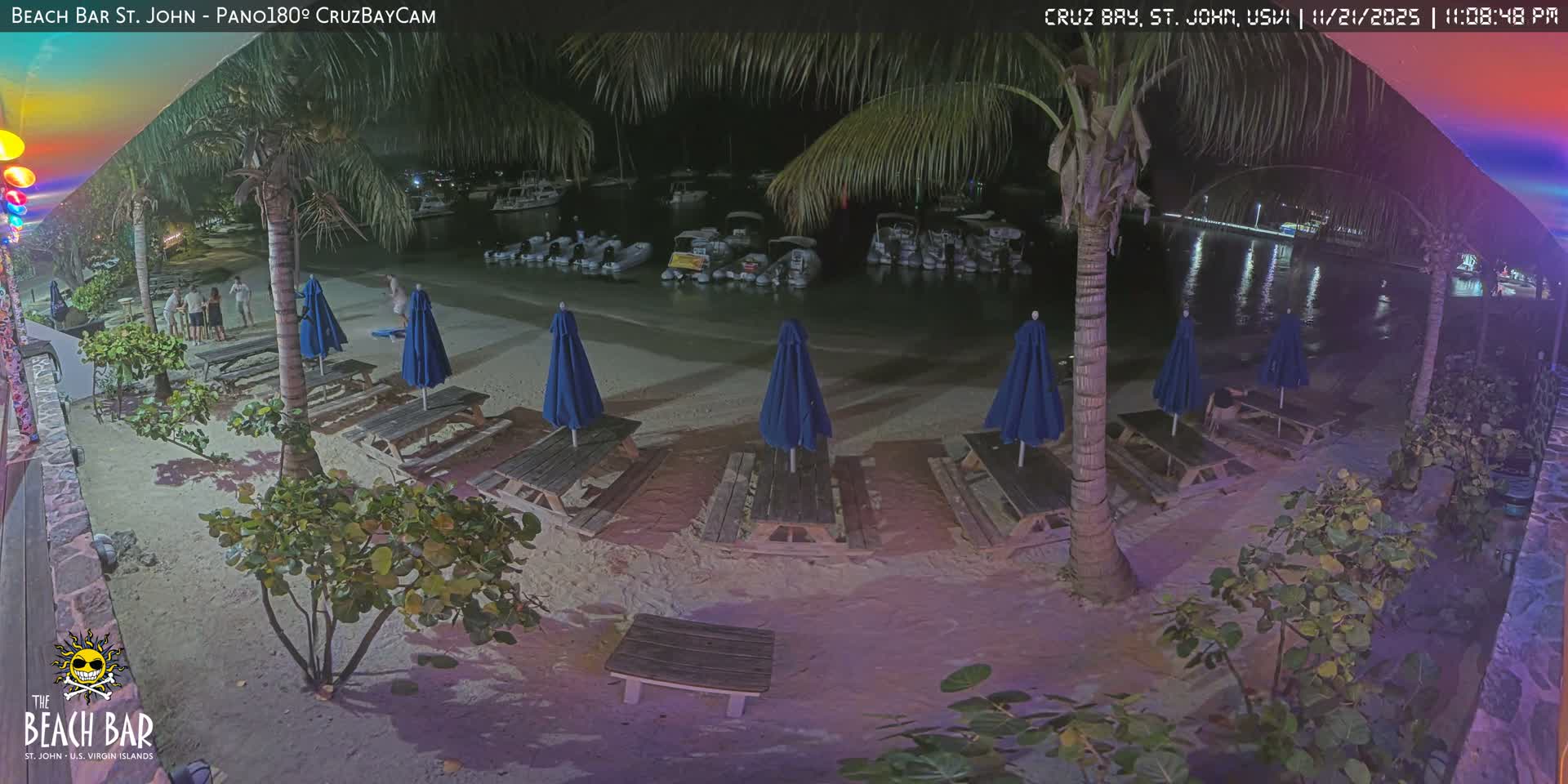 St. John, Cruz Bay Beach Live Cam -  Cruz Bay, St. John, United States Virgin Islands, USA