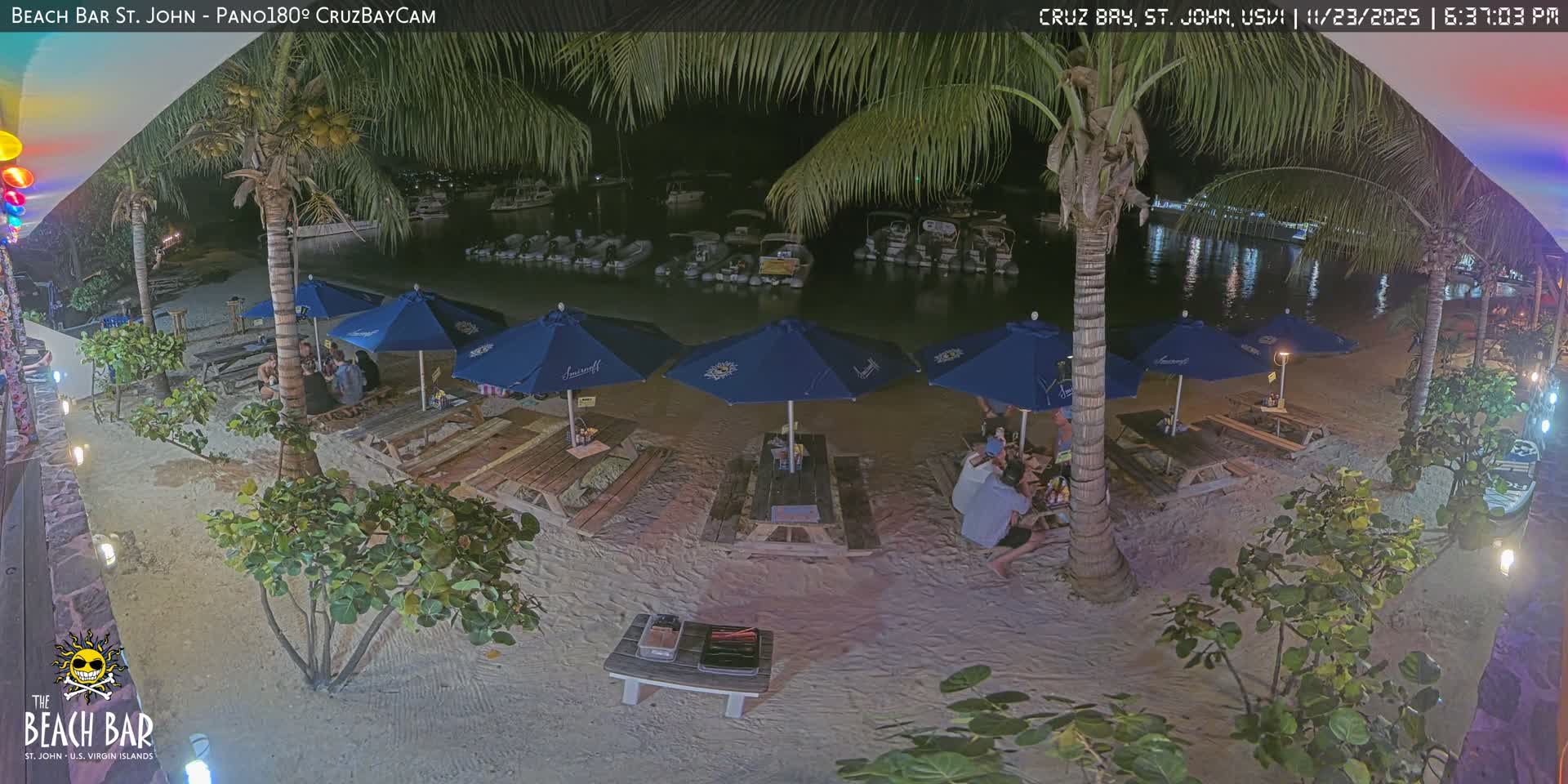 St. John, Cruz Bay Beach Live Cam -  Cruz Bay, St. John, United States Virgin Islands, USA