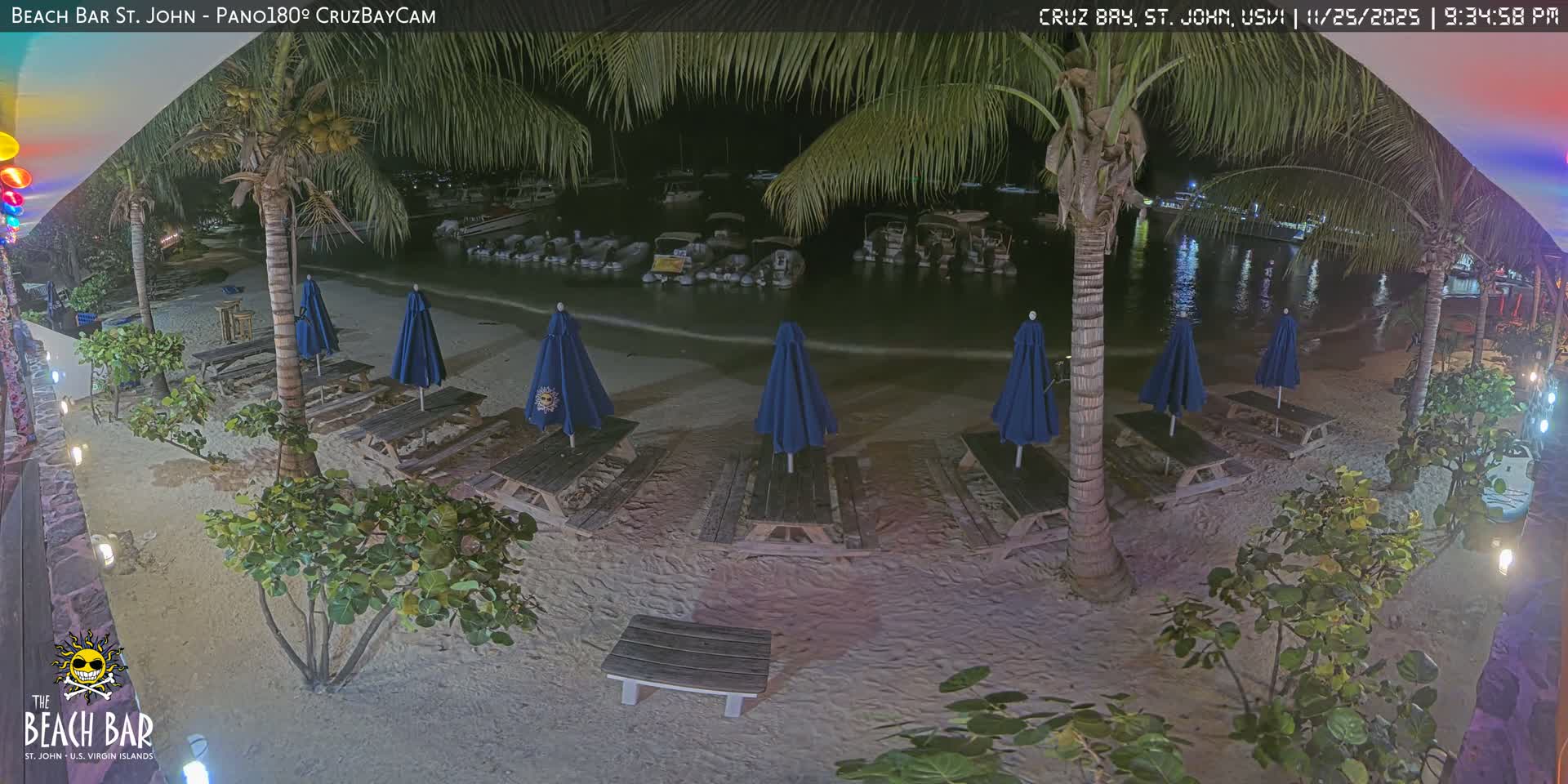 St. John, Cruz Bay Beach Live Cam -  Cruz Bay, St. John, United States Virgin Islands, USA