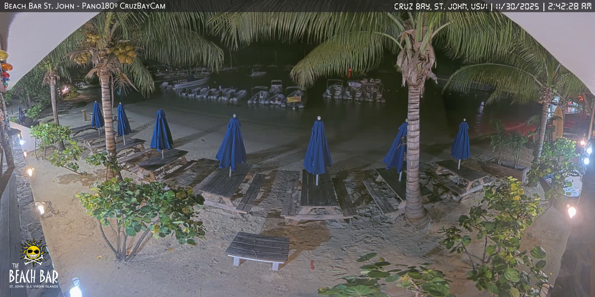St. John, Cruz Bay Beach Live Cam -  Cruz Bay, St. John, United States Virgin Islands, USA