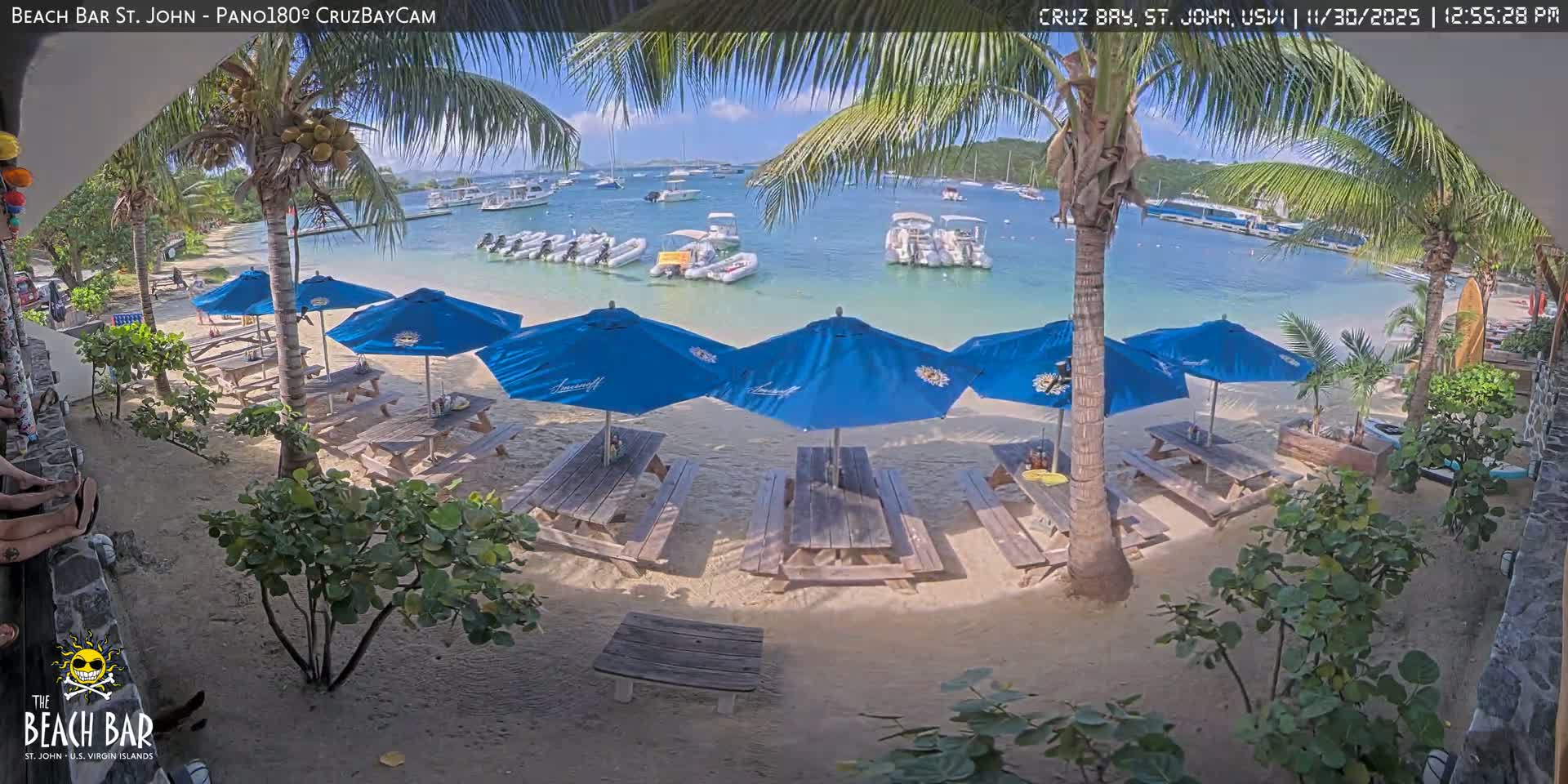 St. John, Cruz Bay Beach Live Cam -  Cruz Bay, St. John, United States Virgin Islands, USA