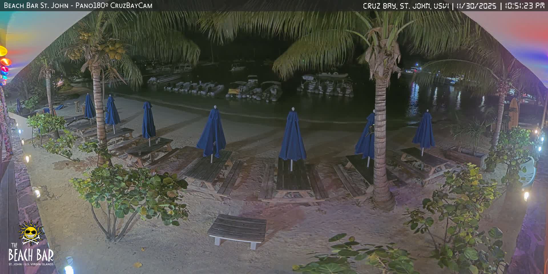 St. John, Cruz Bay Beach Live Cam -  Cruz Bay, St. John, United States Virgin Islands, USA