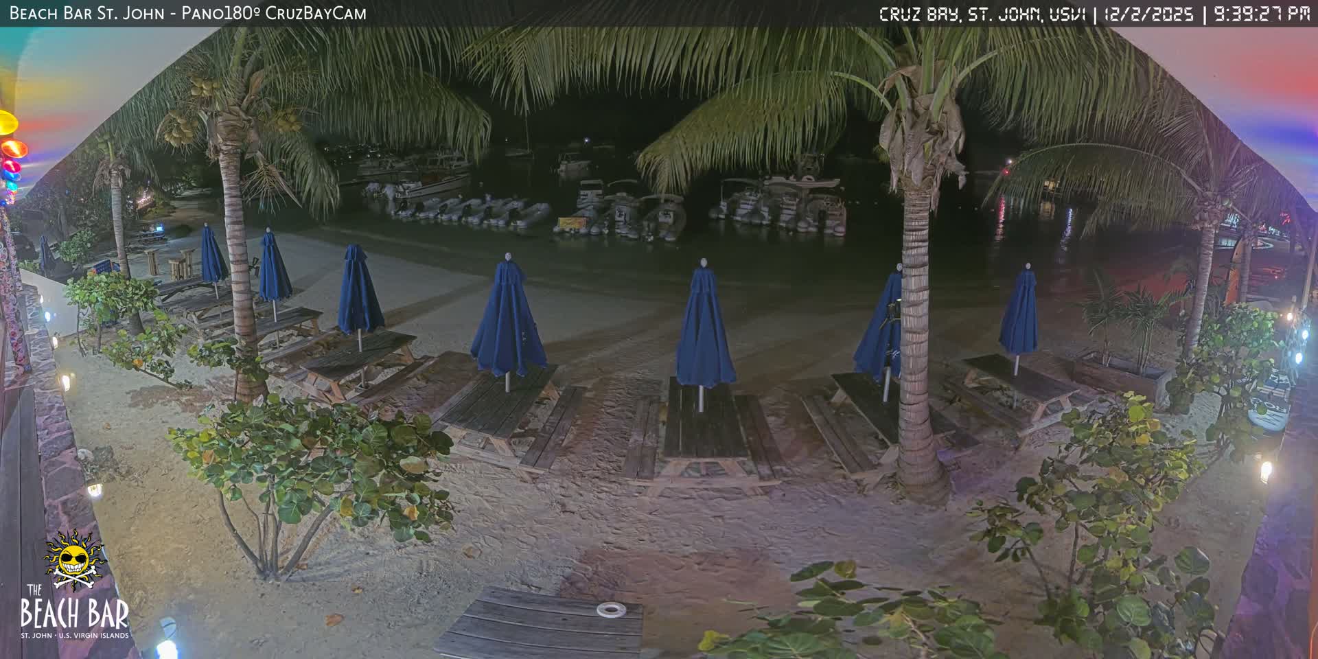 St. John, Cruz Bay Beach Live Cam -  Cruz Bay, St. John, United States Virgin Islands, USA
