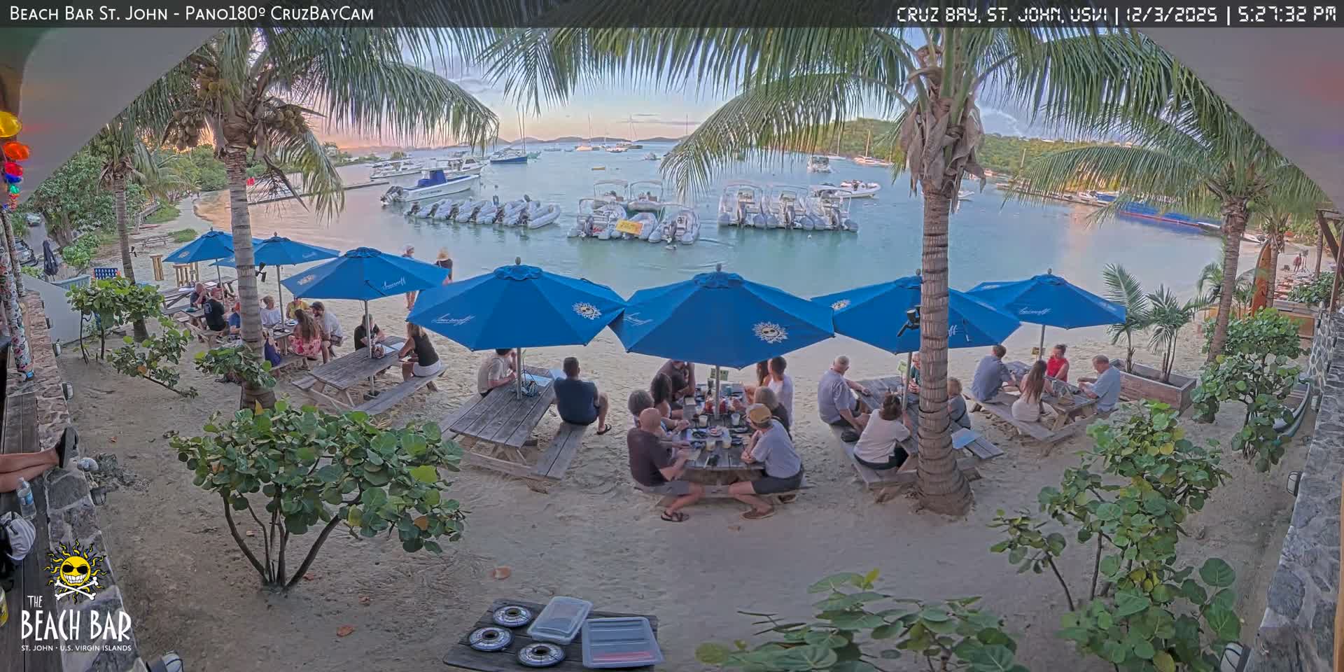 St. John, Cruz Bay Beach Live Cam -  Cruz Bay, St. John, United States Virgin Islands, USA