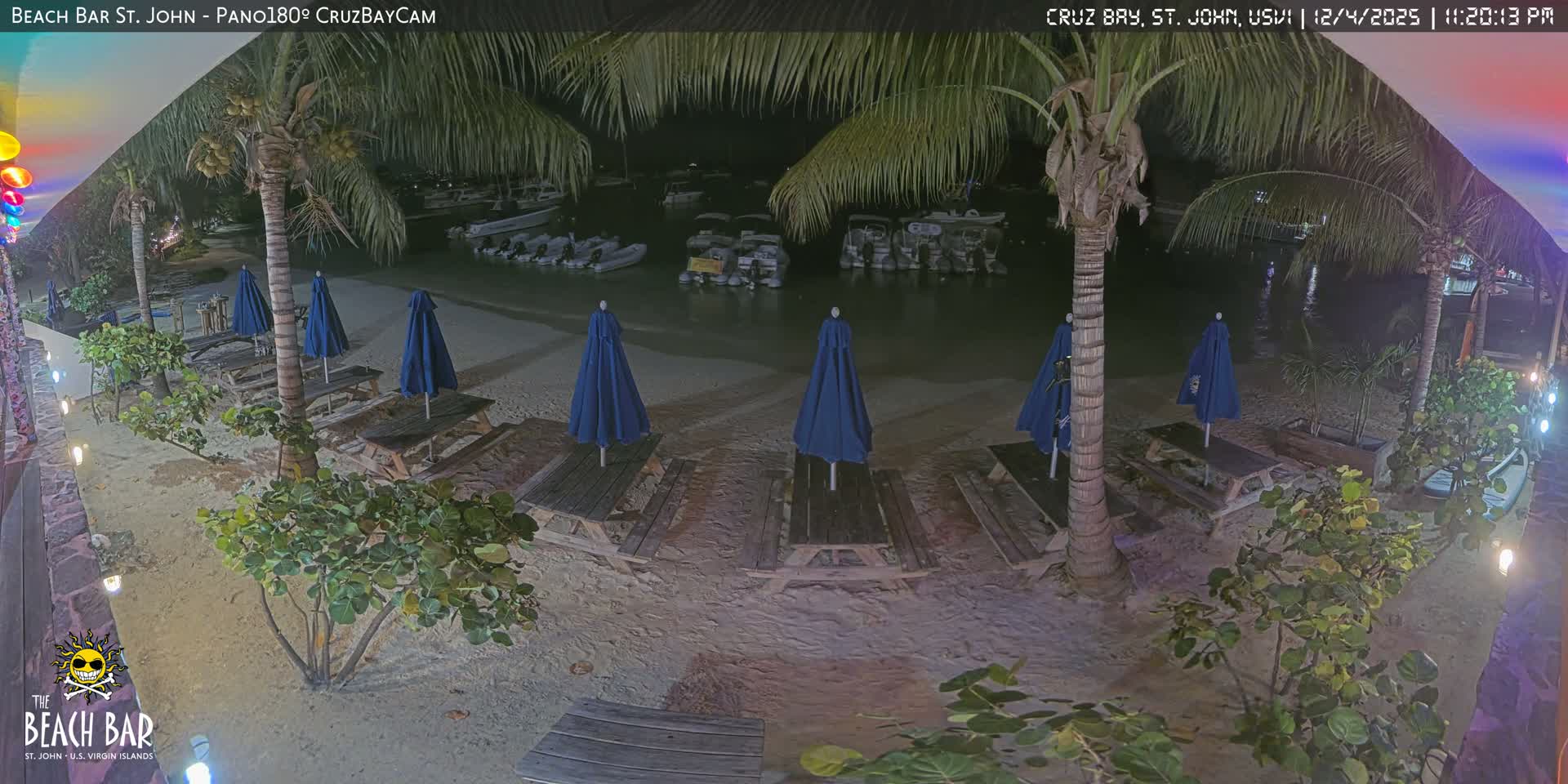 St. John, Cruz Bay Beach Live Cam -  Cruz Bay, St. John, United States Virgin Islands, USA