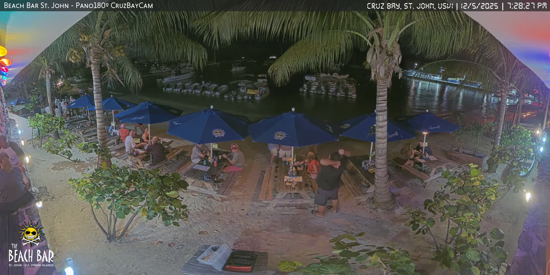 St. John, Cruz Bay Beach Live Cam -  Cruz Bay, St. John, United States Virgin Islands, USA