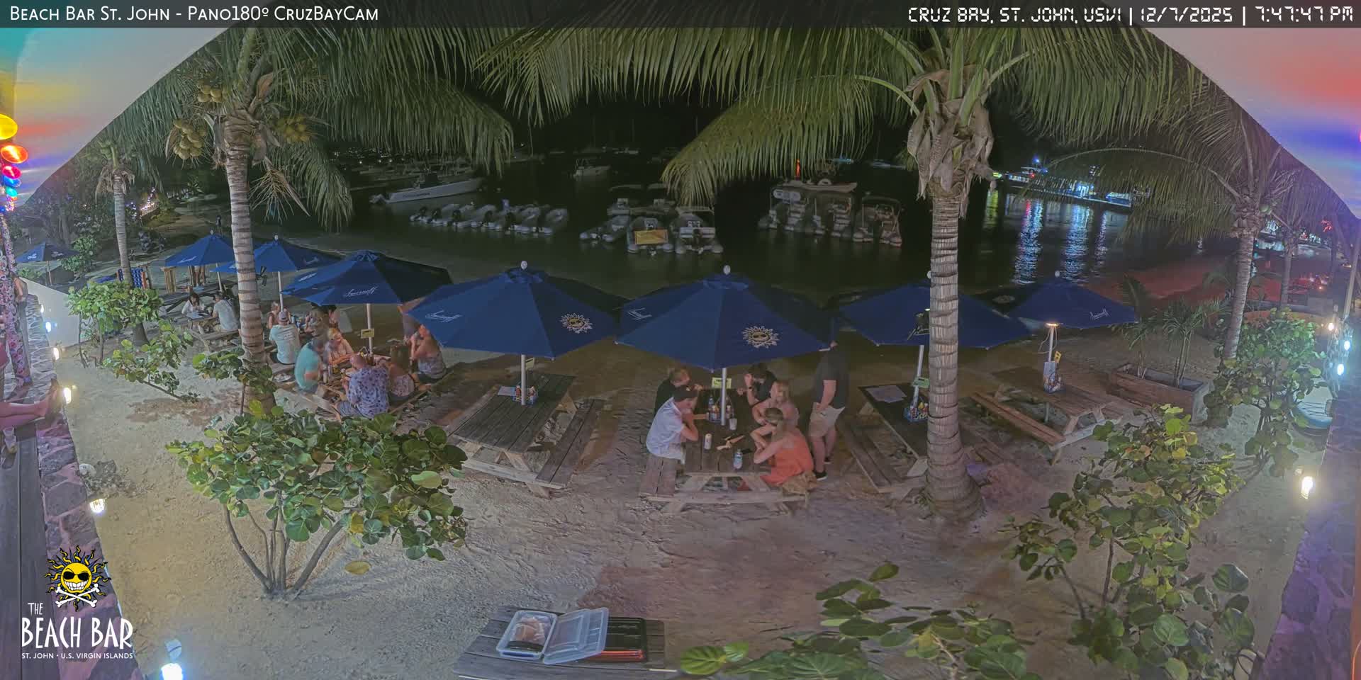 St. John, Cruz Bay Beach Live Cam -  Cruz Bay, St. John, United States Virgin Islands, USA