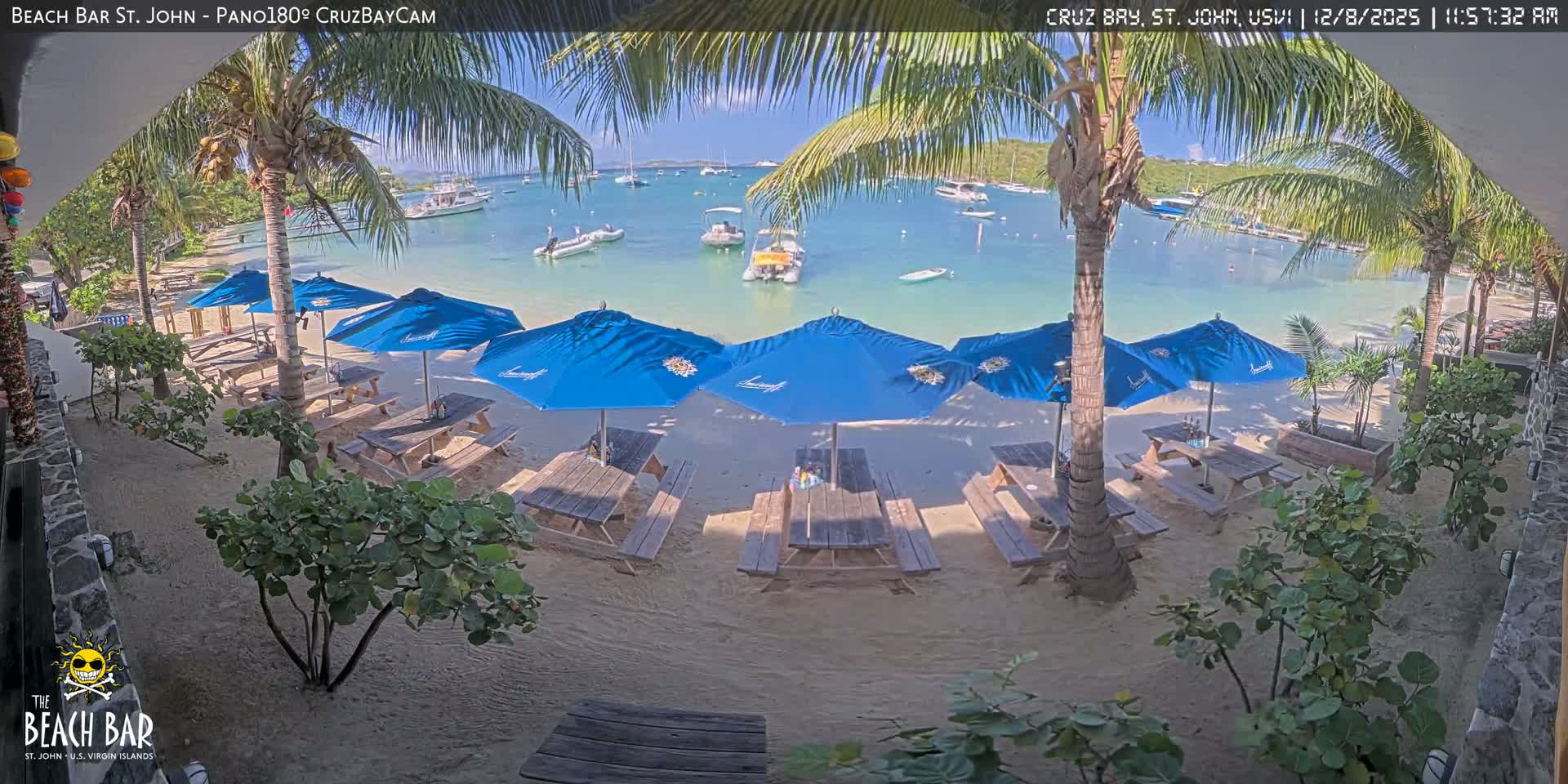 St. John, Cruz Bay Beach Live Cam -  Cruz Bay, St. John, United States Virgin Islands, USA