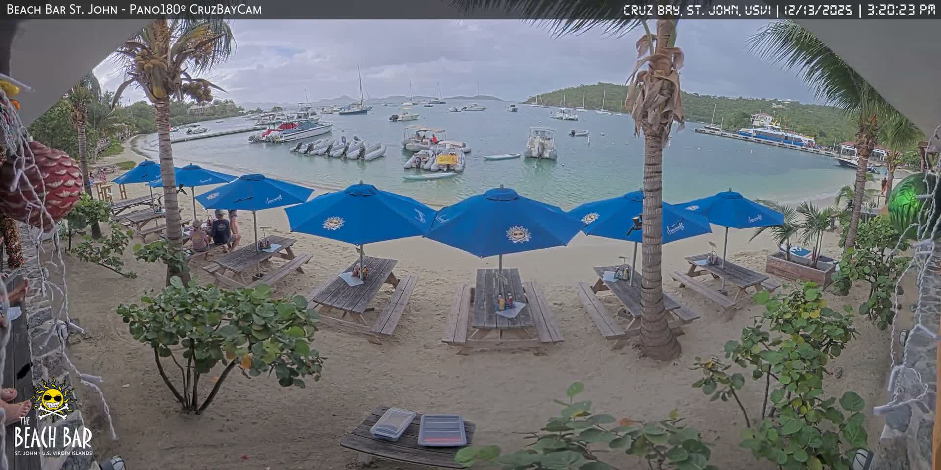 St. John, Cruz Bay Beach Live Cam -  Cruz Bay, St. John, United States Virgin Islands, USA