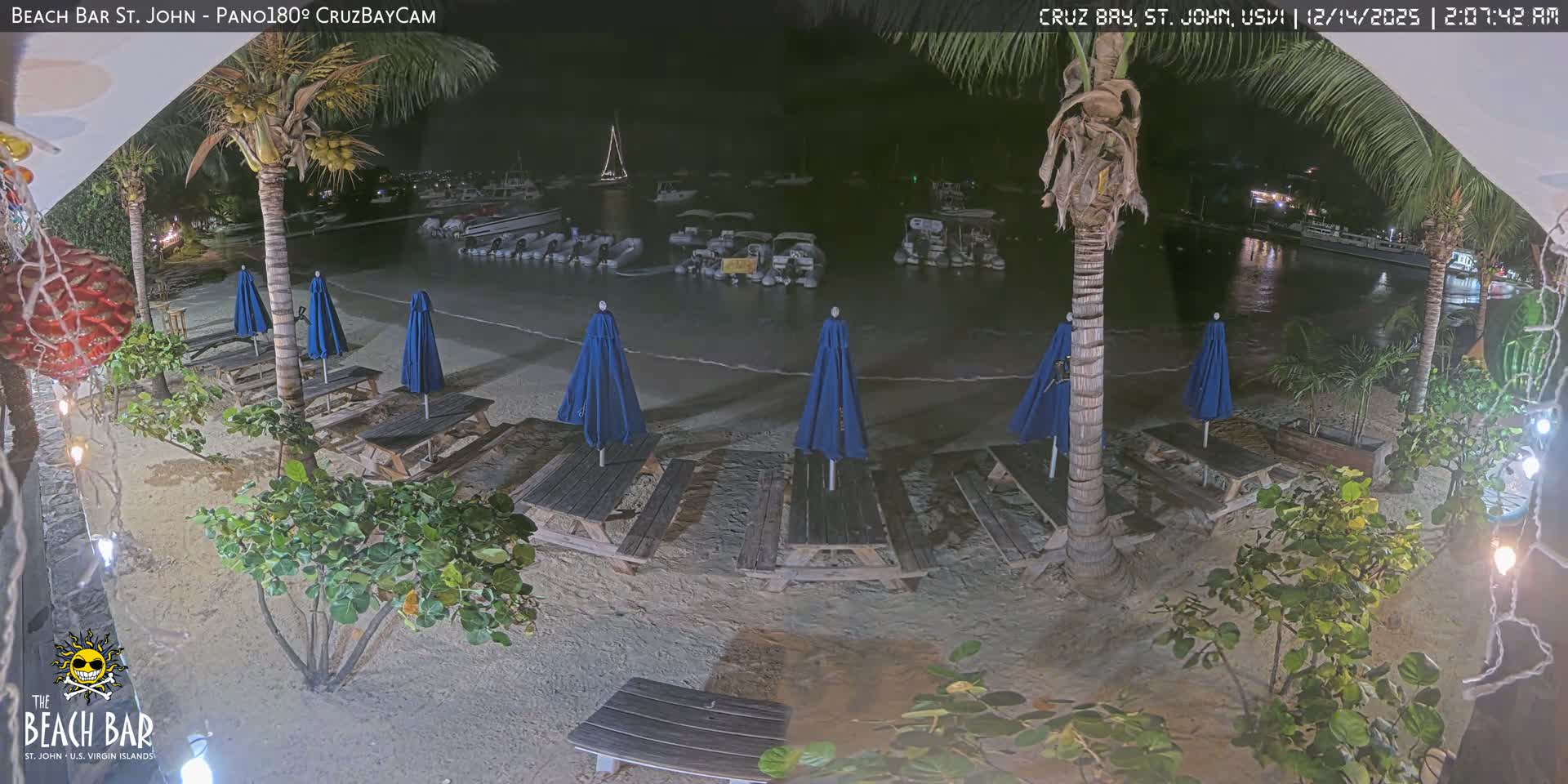 St. John, Cruz Bay Beach Live Cam -  Cruz Bay, St. John, United States Virgin Islands, USA
