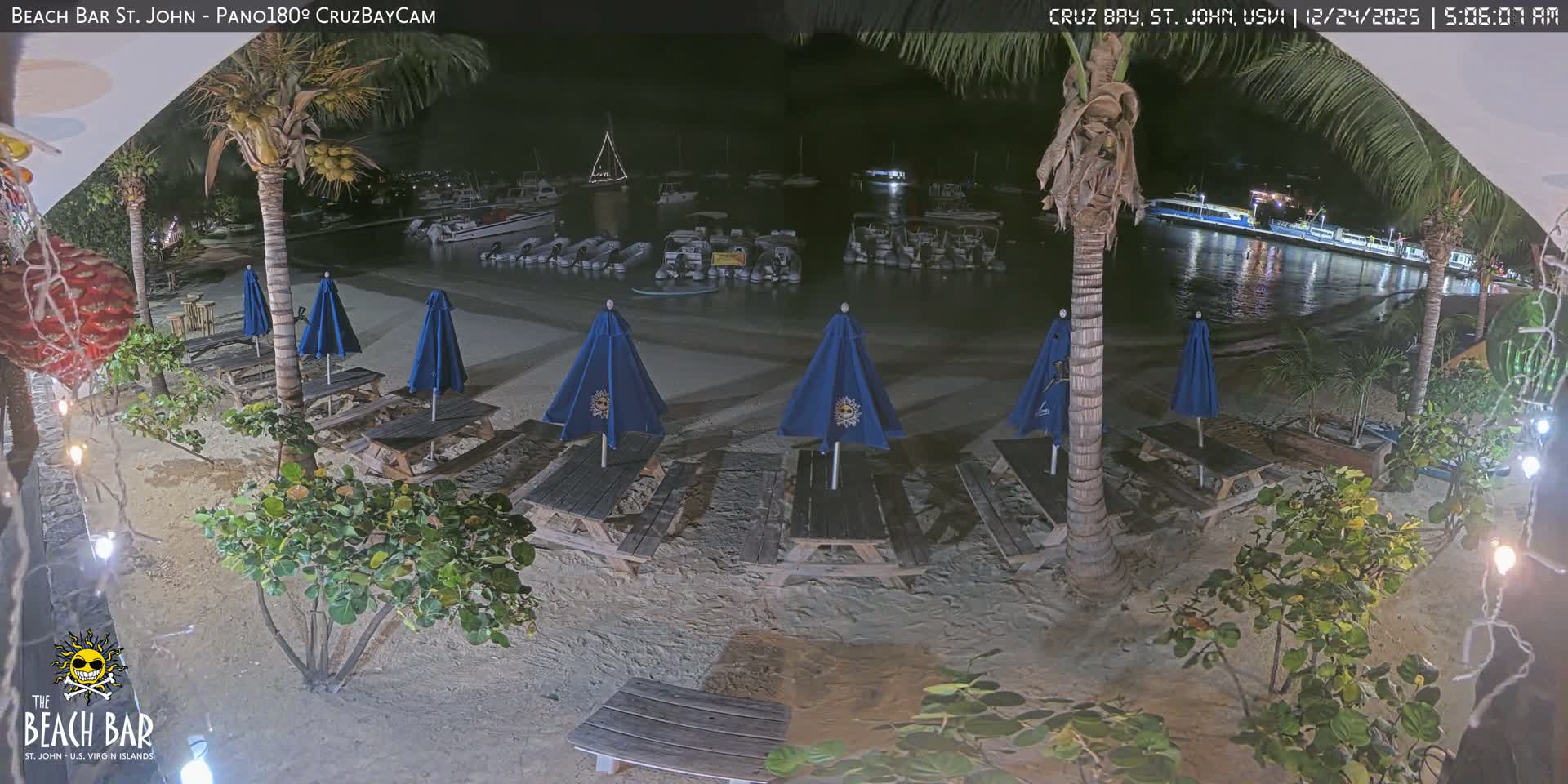 St. John, Cruz Bay Beach Live Cam -  Cruz Bay, St. John, United States Virgin Islands, USA