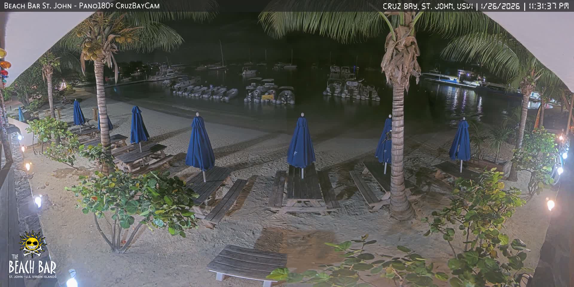 St. John, Cruz Bay Beach Live Cam -  Cruz Bay, St. John, United States Virgin Islands, USA