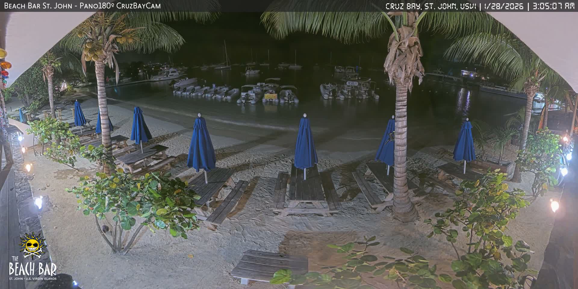 St. John, Cruz Bay Beach Live Cam -  Cruz Bay, St. John, United States Virgin Islands, USA