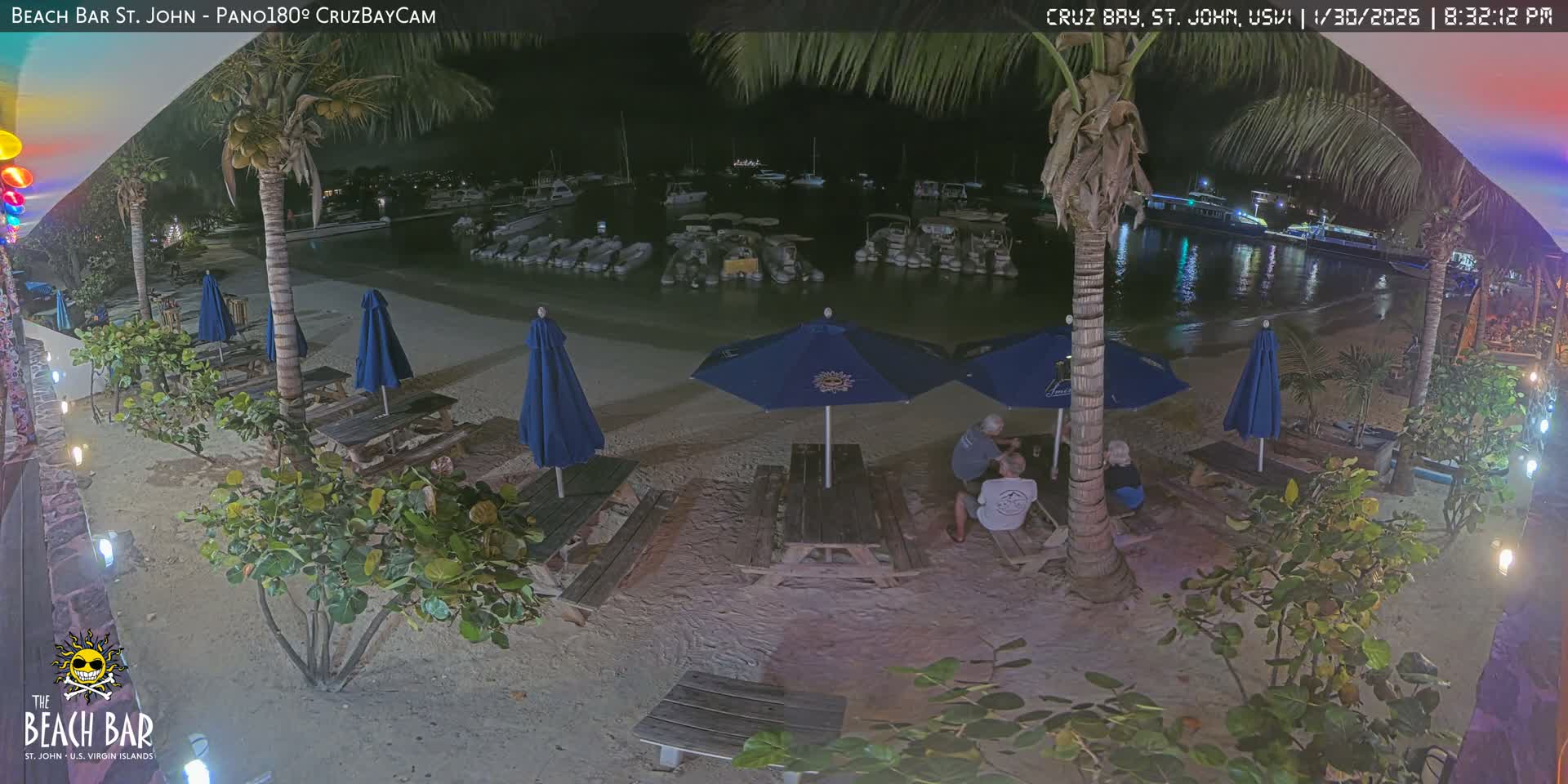 St. John, Cruz Bay Beach Live Cam -  Cruz Bay, St. John, United States Virgin Islands, USA